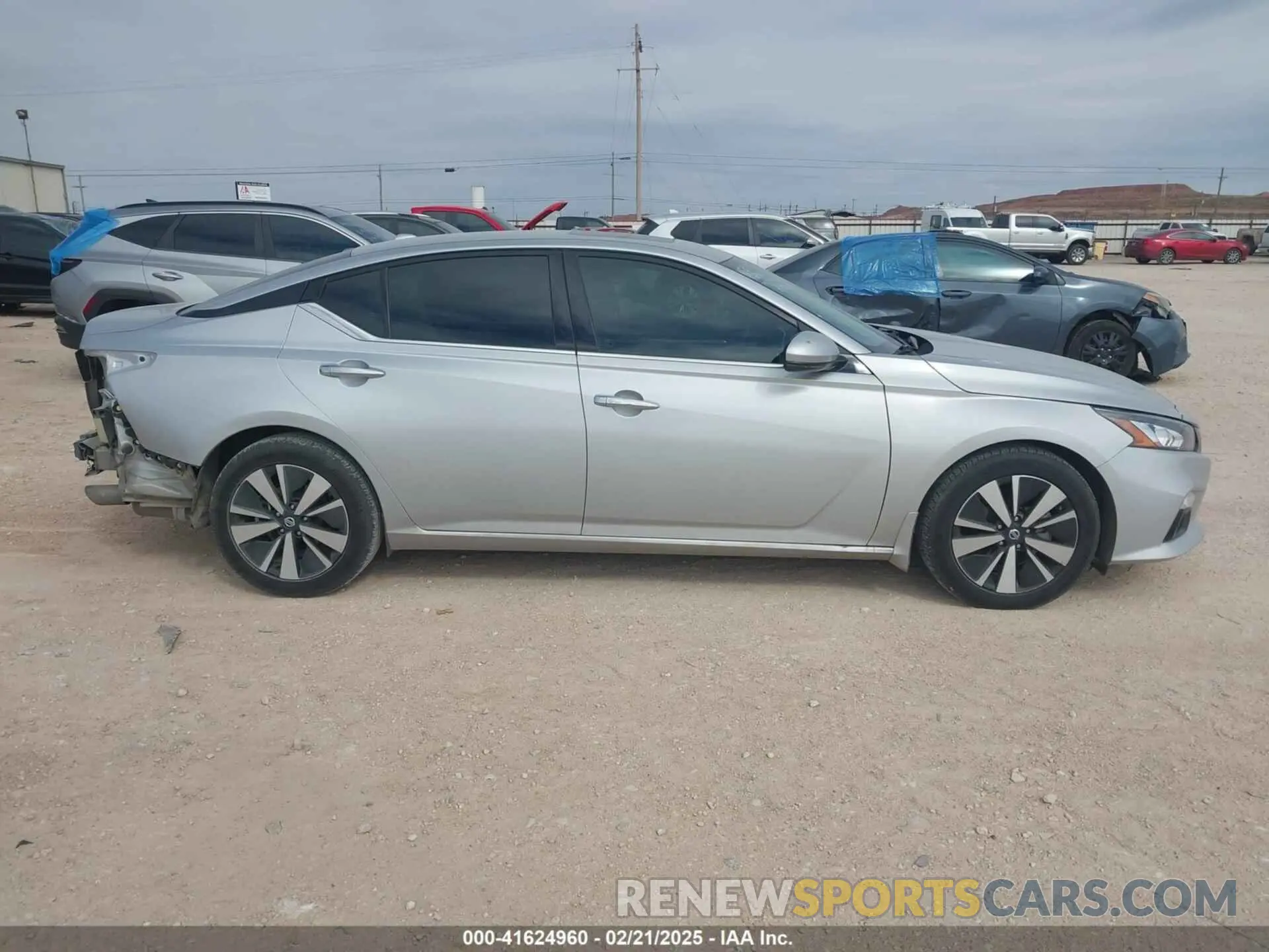 14 fotografías del automóvil dañado 1N4BL4EV7MN333550 NISSAN ALTIMA 2021