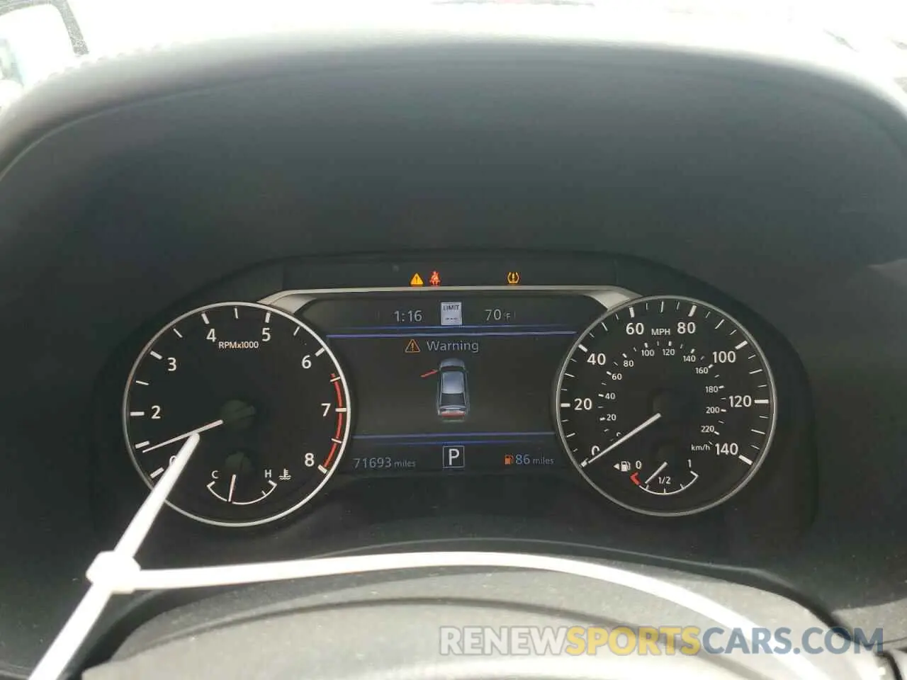 9 fotografías del automóvil dañado 1N4BL4EV7MN412488 NISSAN ALTIMA 2021