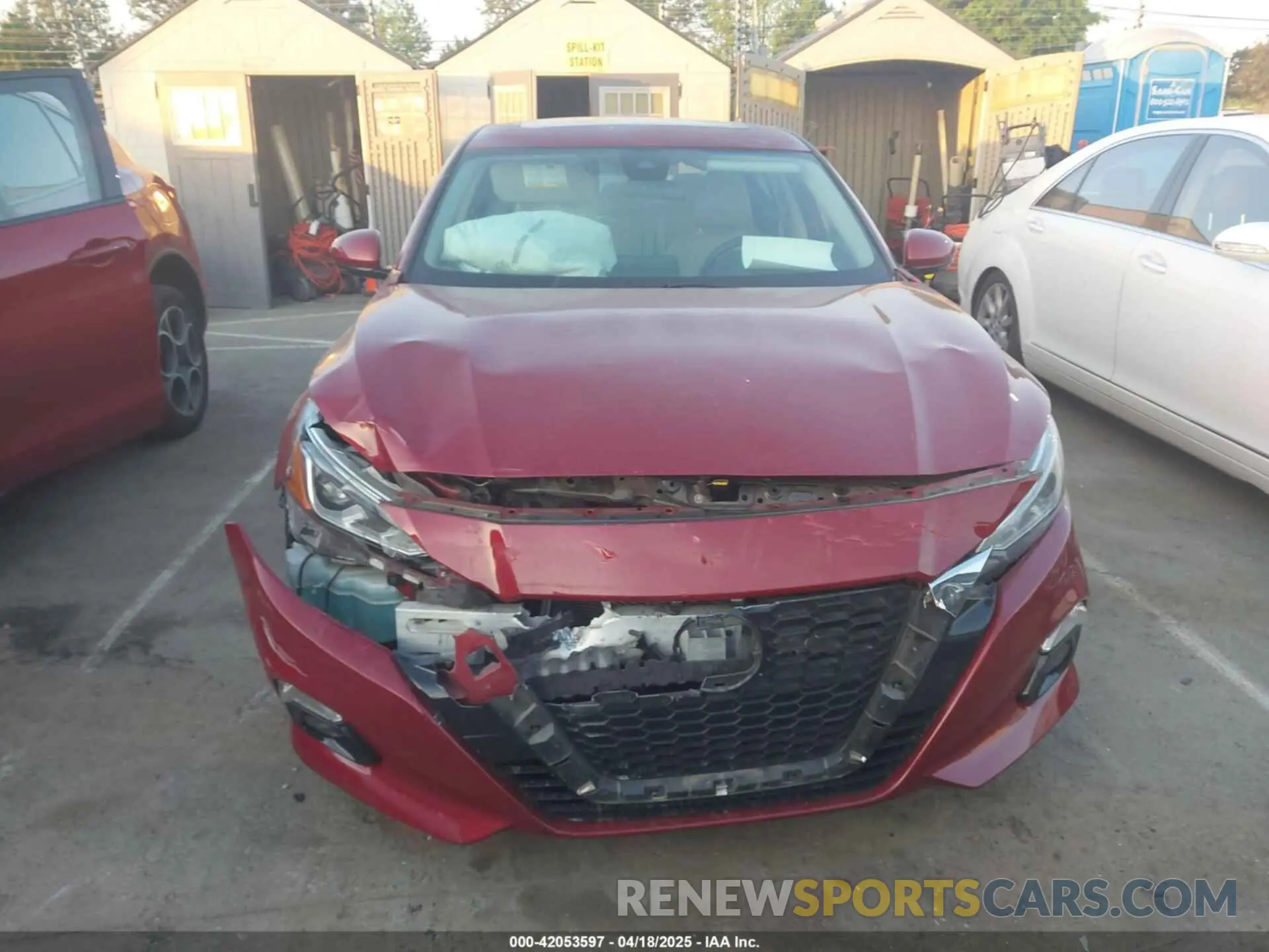 12 fotografías del automóvil dañado 1N4BL4EV8MN371482 NISSAN ALTIMA 2021