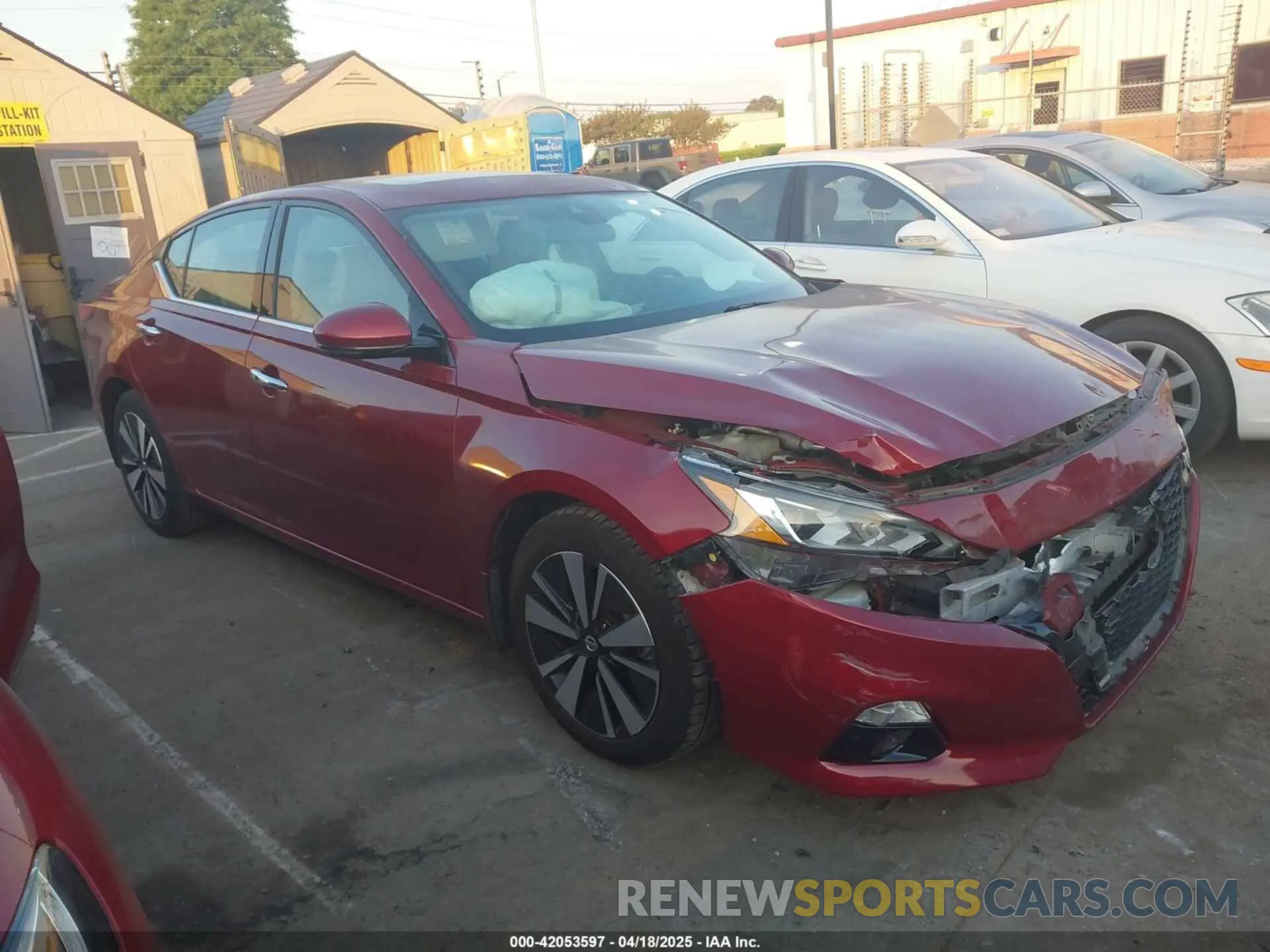 13 fotografías del automóvil dañado 1N4BL4EV8MN371482 NISSAN ALTIMA 2021