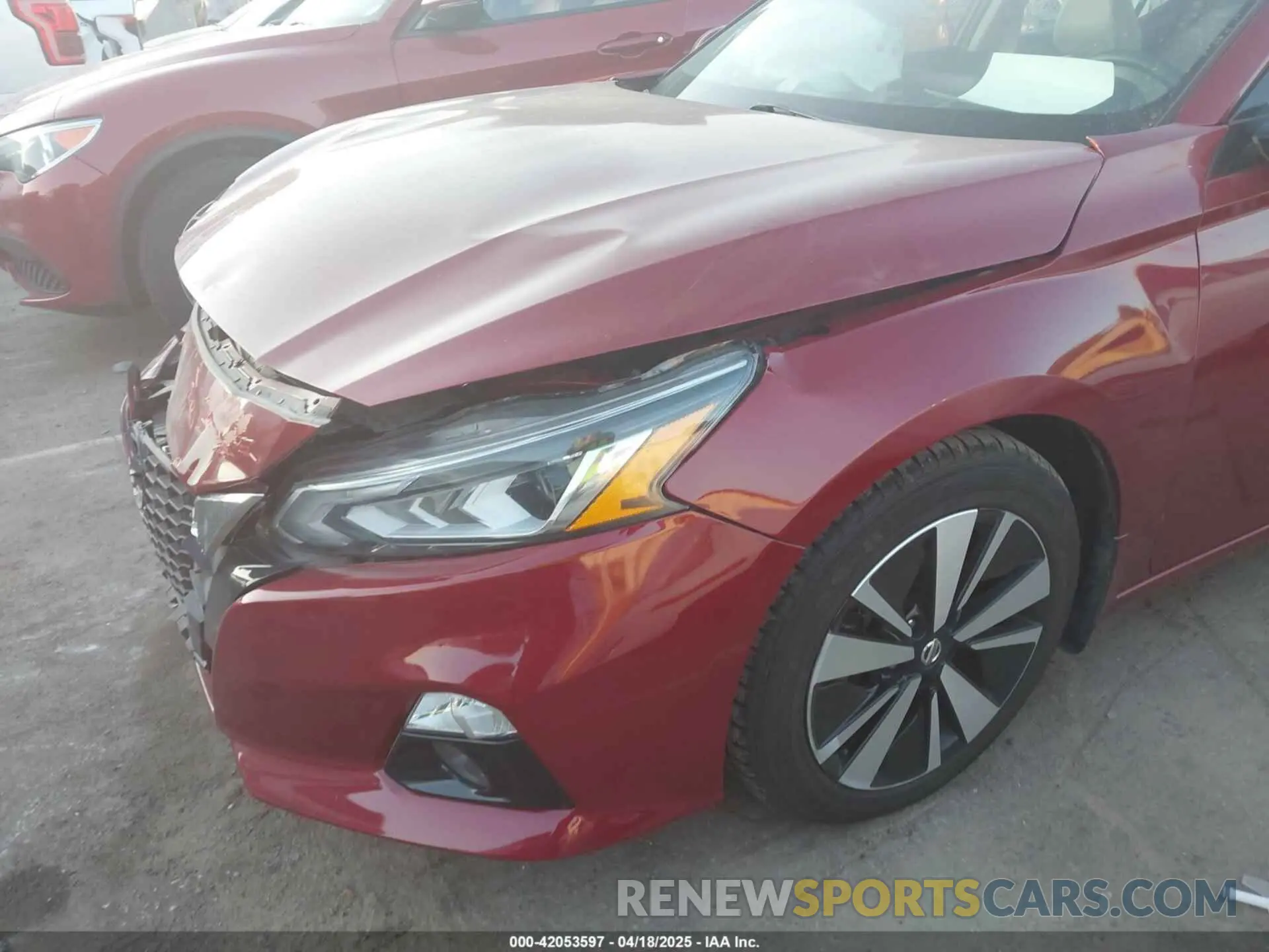 18 fotografías del automóvil dañado 1N4BL4EV8MN371482 NISSAN ALTIMA 2021