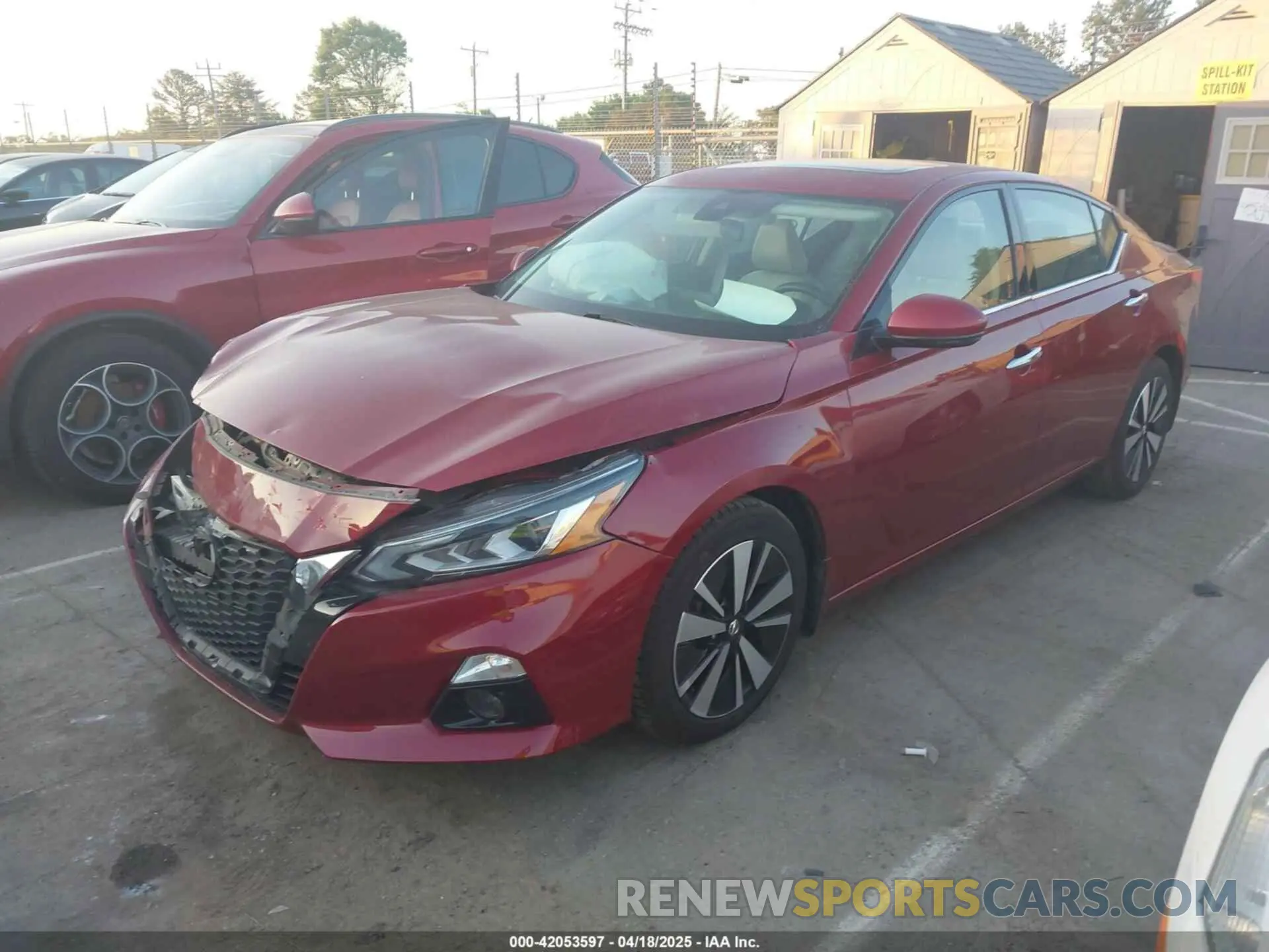 2 fotografías del automóvil dañado 1N4BL4EV8MN371482 NISSAN ALTIMA 2021