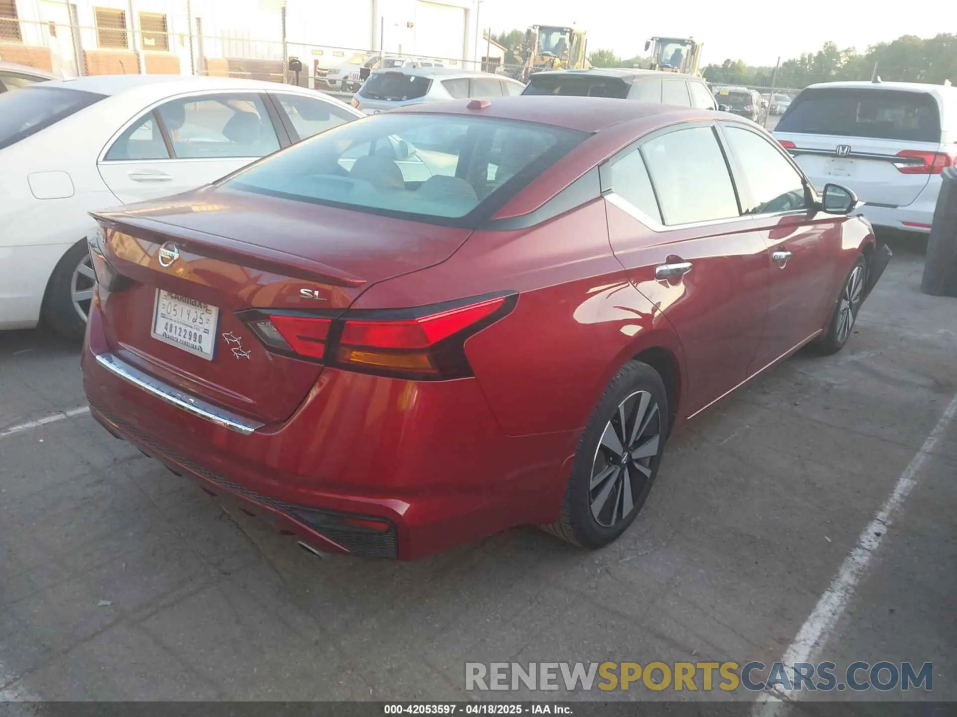 4 fotografías del automóvil dañado 1N4BL4EV8MN371482 NISSAN ALTIMA 2021