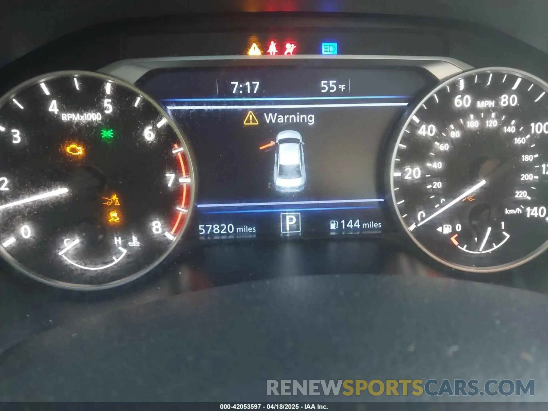 7 fotografías del automóvil dañado 1N4BL4EV8MN371482 NISSAN ALTIMA 2021