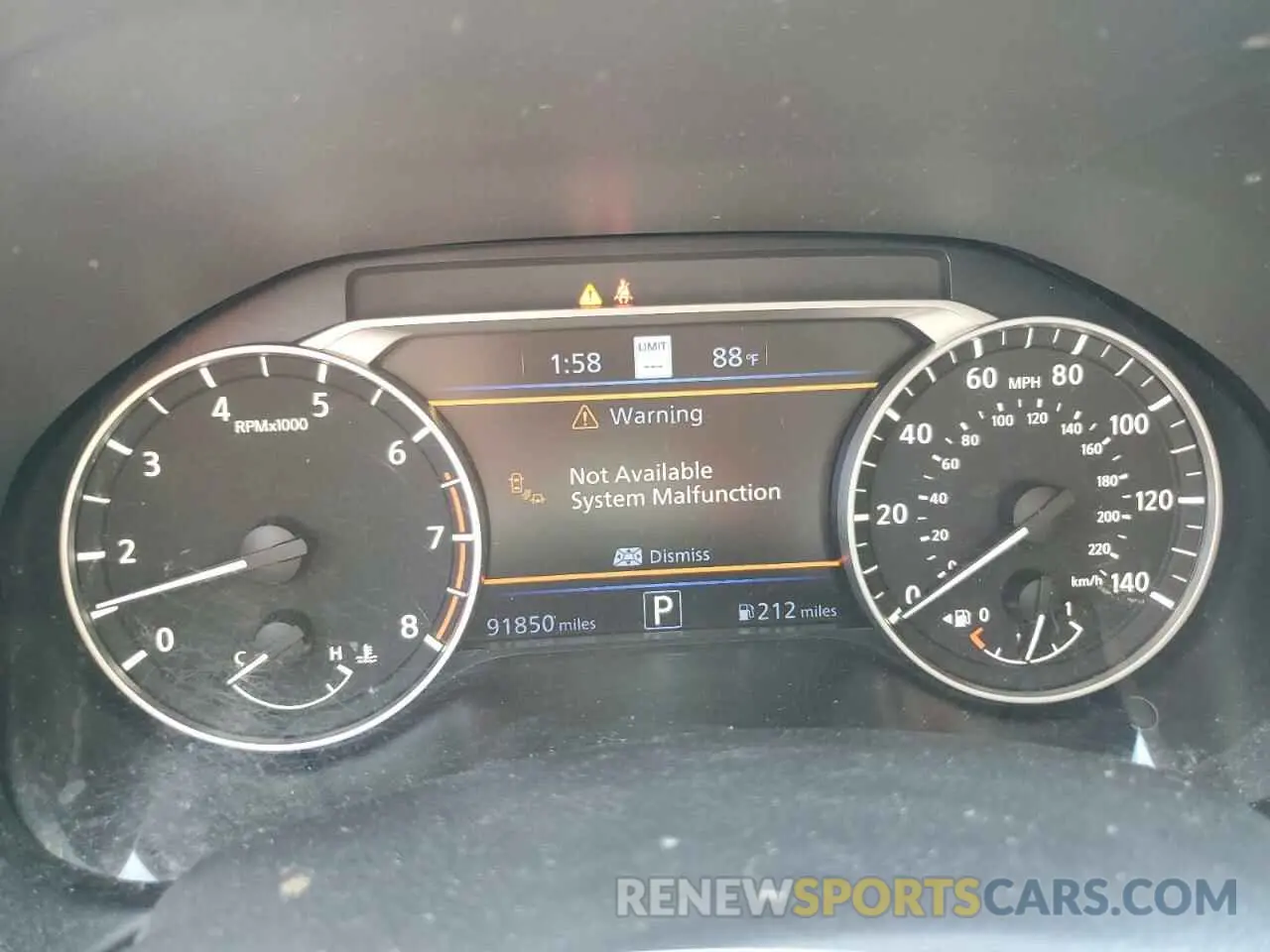 9 fotografías del automóvil dañado 1N4BL4EW2MN328829 NISSAN ALTIMA 2021