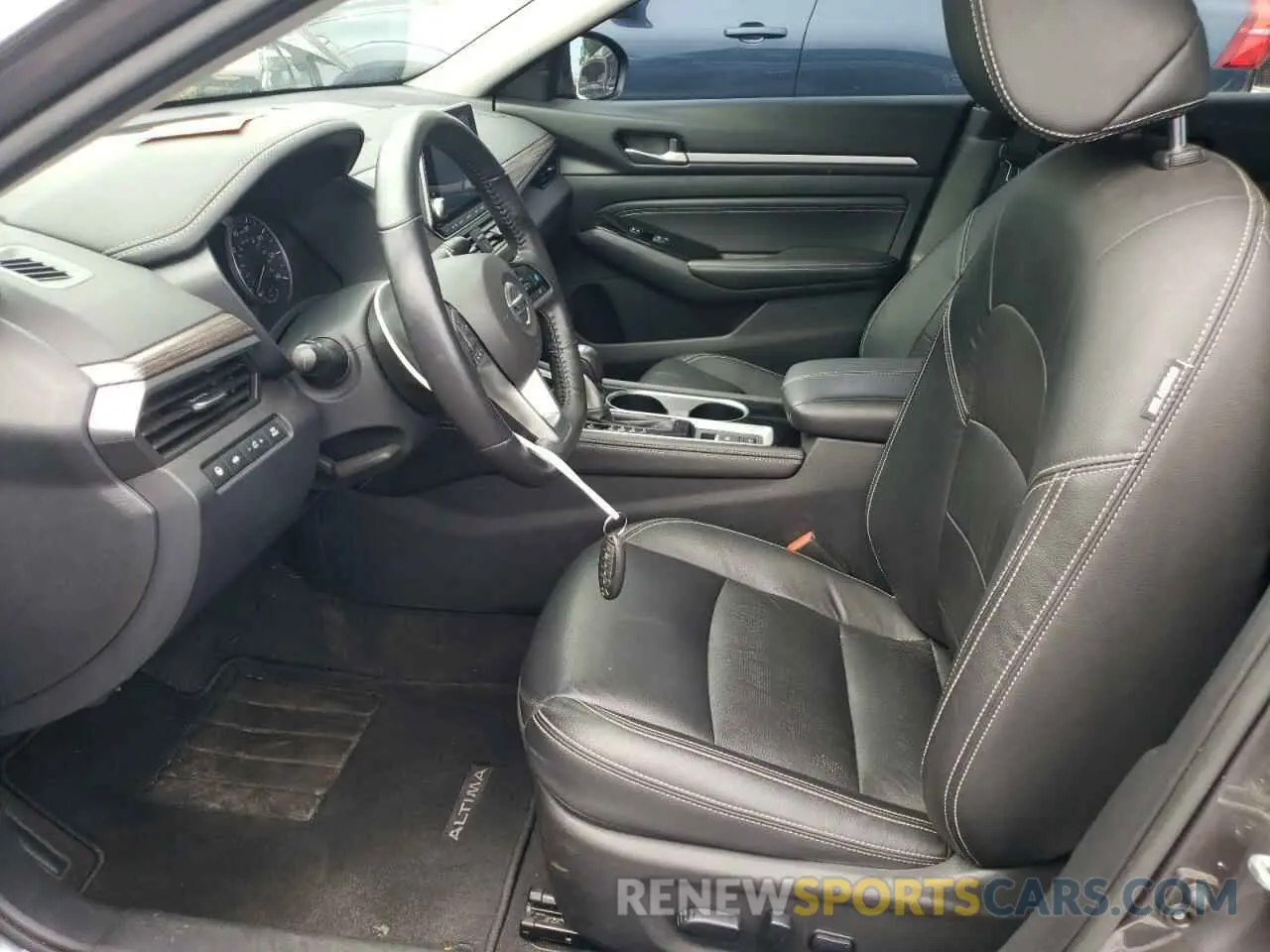 7 fotografías del automóvil dañado 1N4BL4EW3MN414134 NISSAN ALTIMA 2021