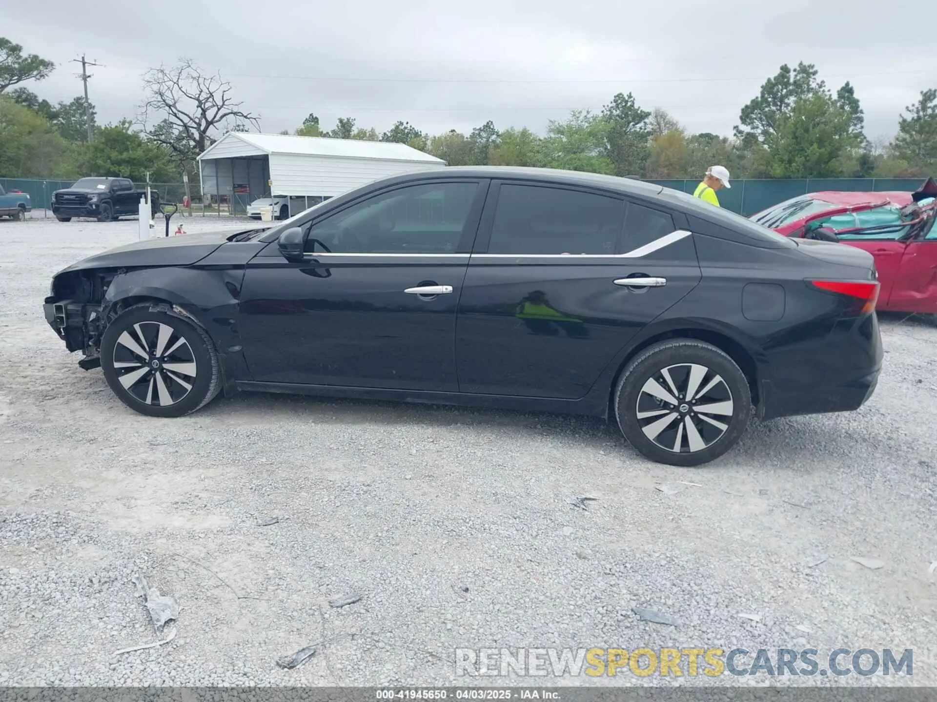 15 fotografías del automóvil dañado 1N4BL4EW5MN417357 NISSAN ALTIMA 2021