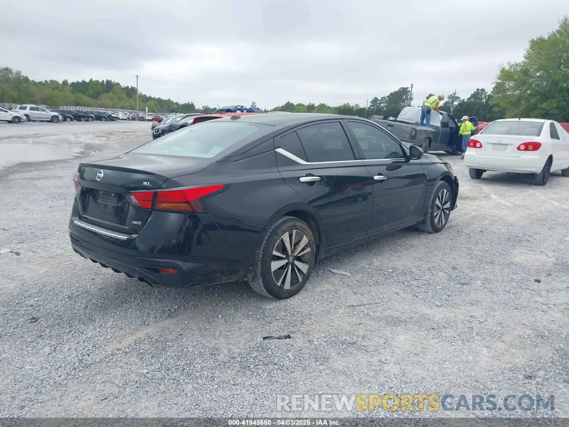 4 fotografías del automóvil dañado 1N4BL4EW5MN417357 NISSAN ALTIMA 2021