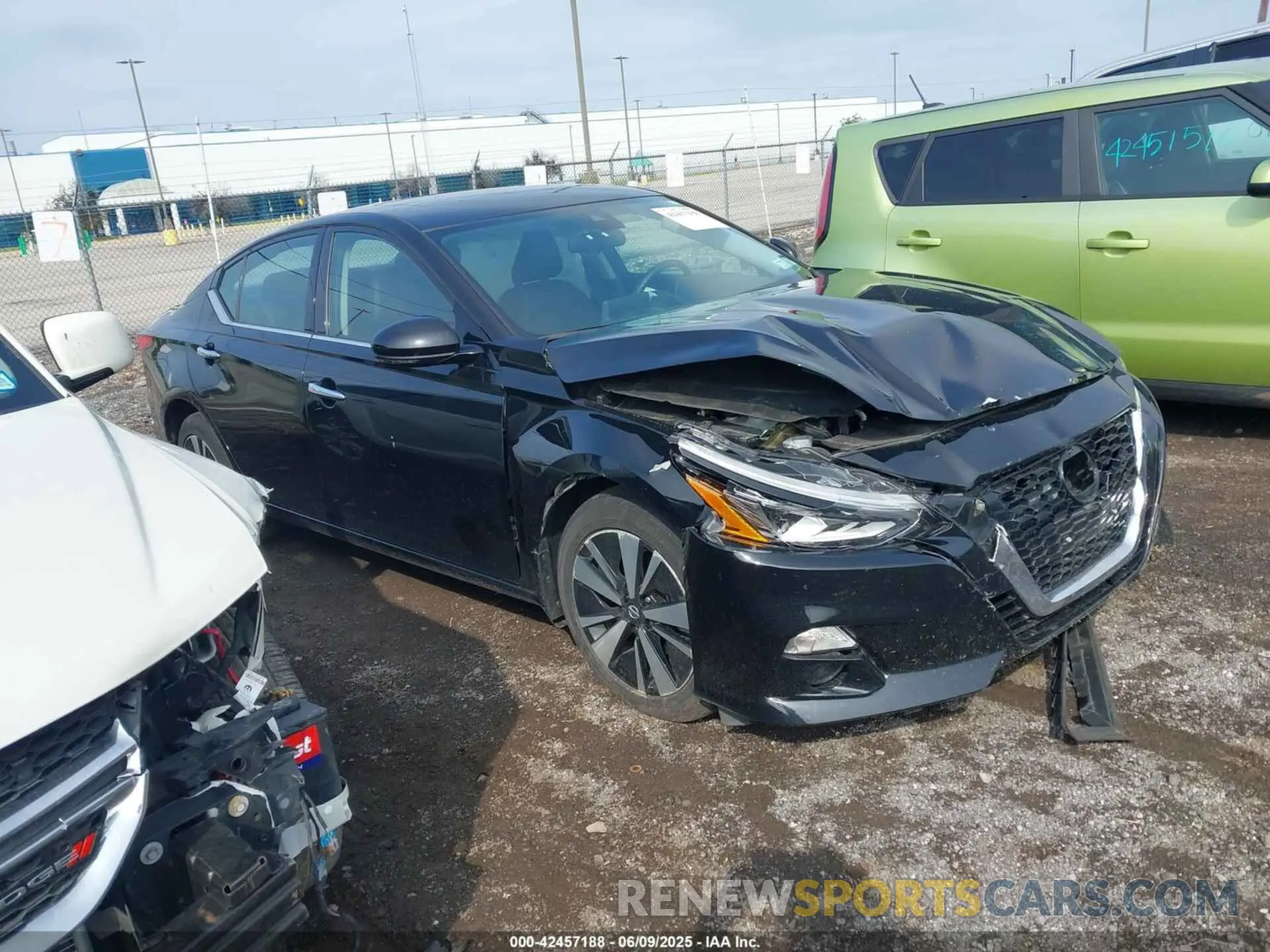 1 fotografías del automóvil dañado 1N4BL4EW7MN343164 NISSAN ALTIMA 2021
