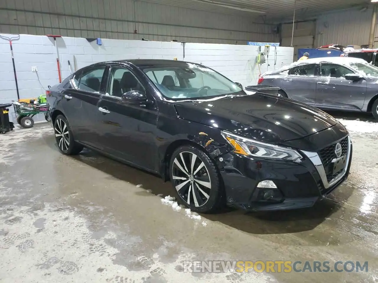 4 fotografías del automóvil dañado 1N4BL4FW1MN336922 NISSAN ALTIMA 2021