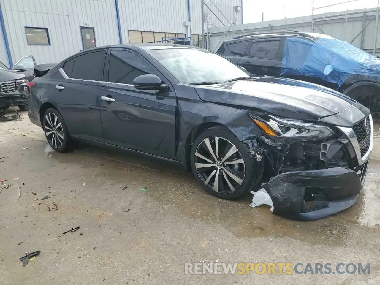 4 fotografías del automóvil dañado 1N4BL4FW3MN301217 NISSAN ALTIMA 2021