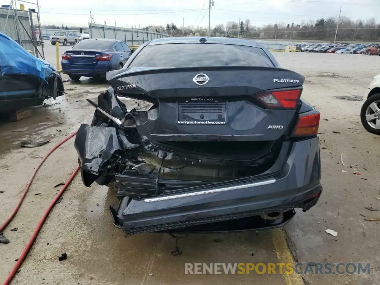 6 fotografías del automóvil dañado 1N4BL4FW3MN301217 NISSAN ALTIMA 2021