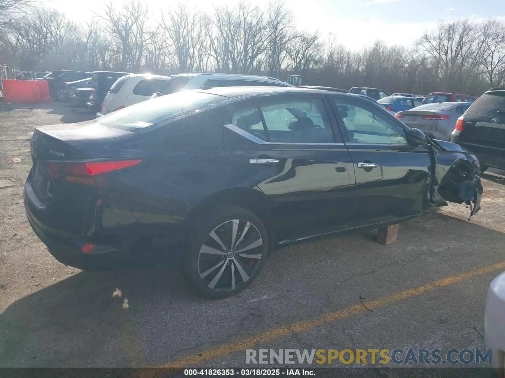 14 fotografías del automóvil dañado 1N4BL4FW4MN301419 NISSAN ALTIMA 2021