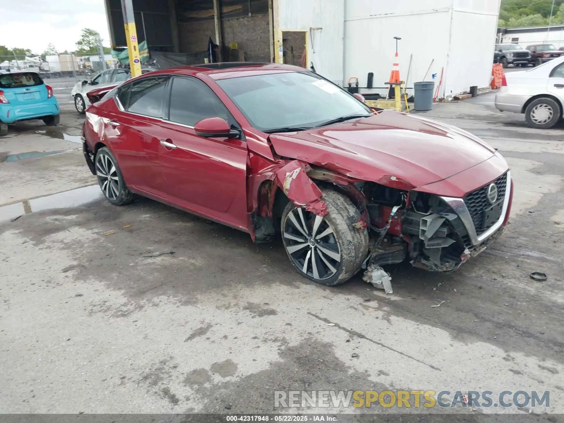 1 fotografías del automóvil dañado 1N4BL4FW5MN314843 NISSAN ALTIMA 2021
