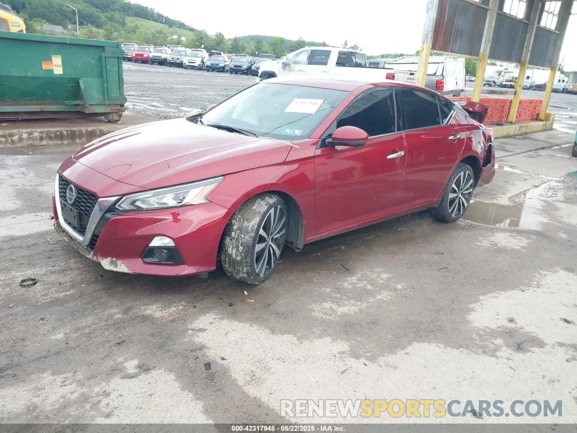 2 fotografías del automóvil dañado 1N4BL4FW5MN314843 NISSAN ALTIMA 2021