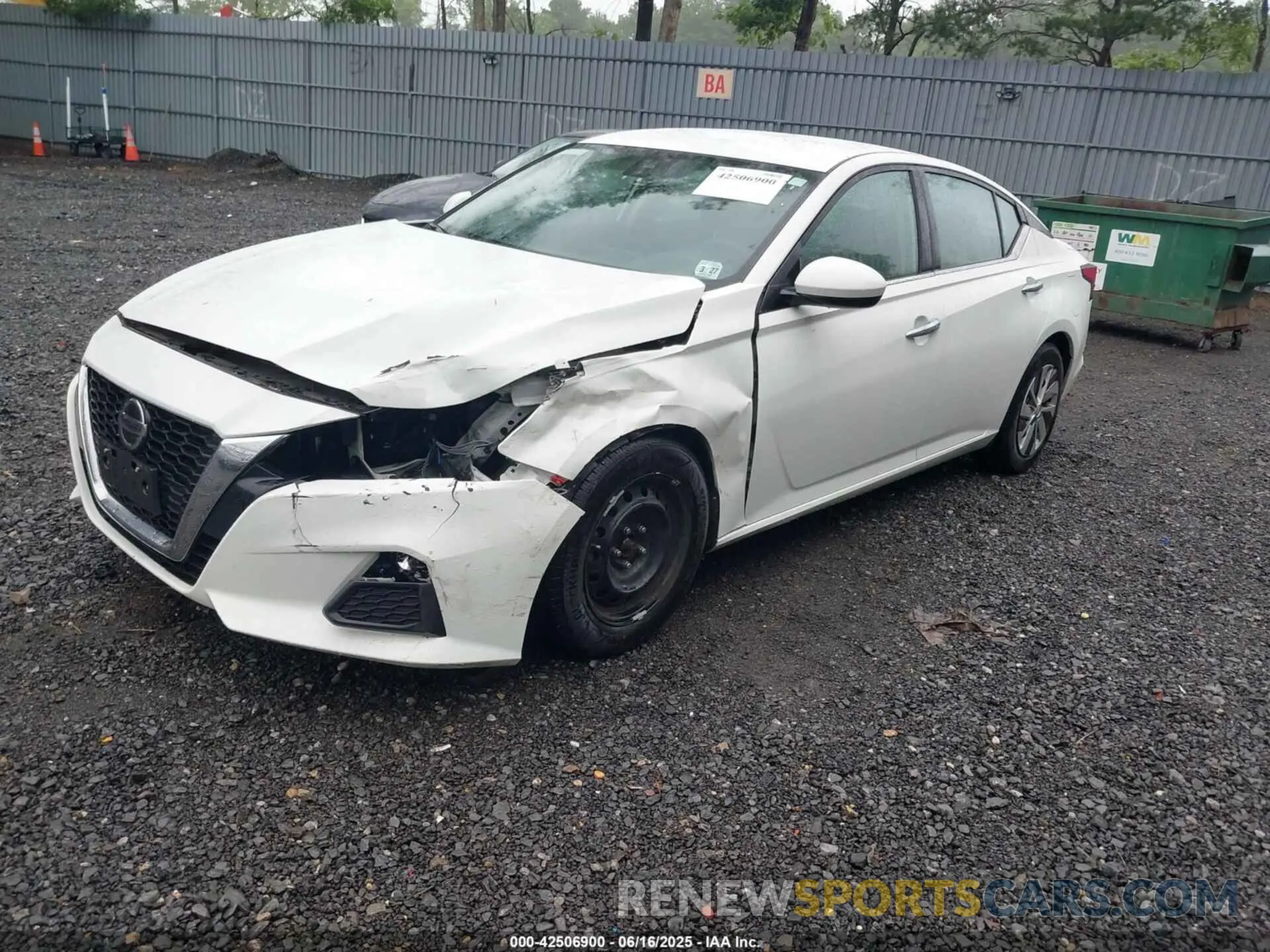 2 fotografías del automóvil dañado 1N4BL4BV1NN332805 NISSAN ALTIMA 2022