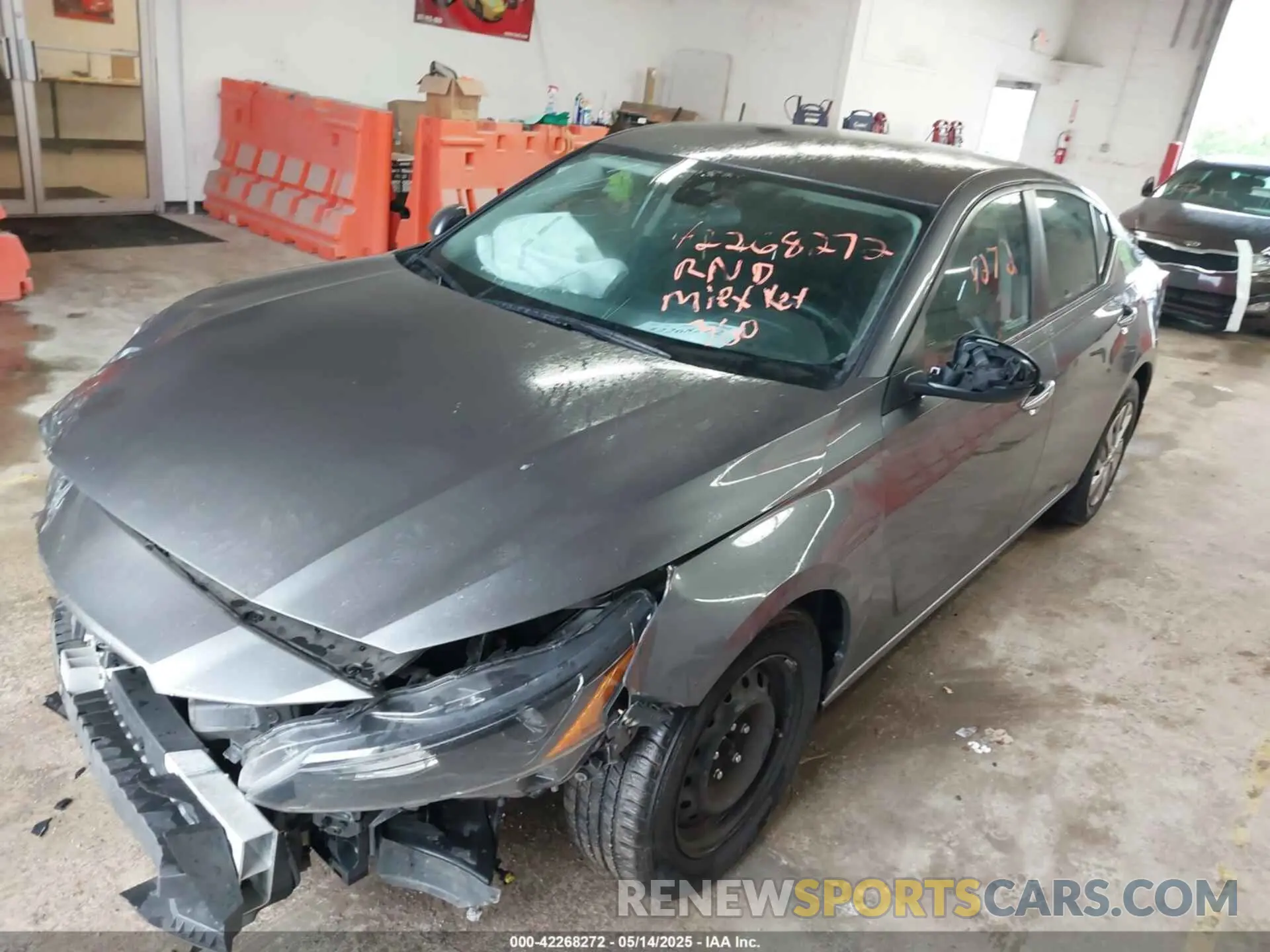 2 fotografías del automóvil dañado 1N4BL4BV8NN422405 NISSAN ALTIMA 2022