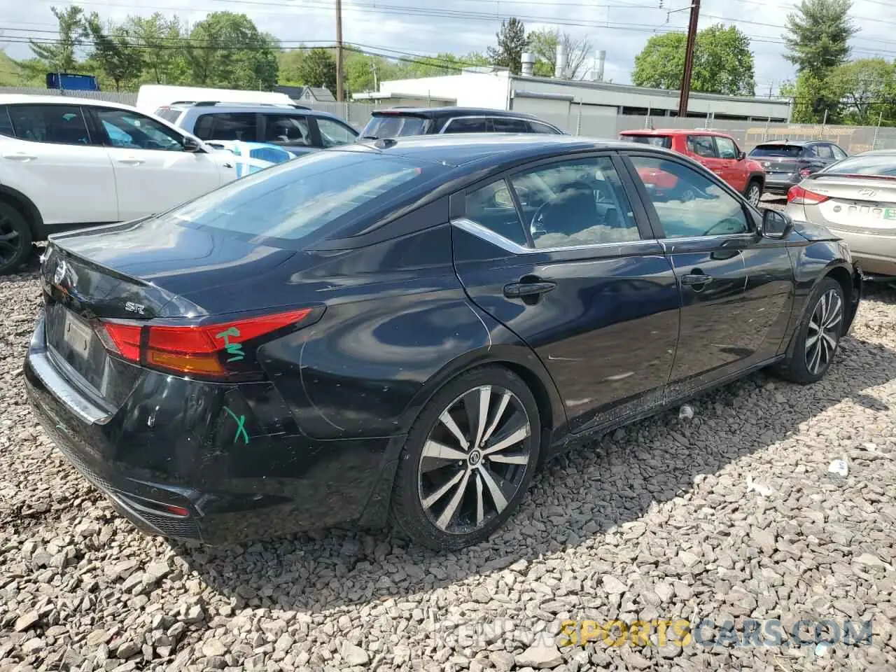 3 fotografías del automóvil dañado 1N4BL4CV0NN414555 NISSAN ALTIMA 2022