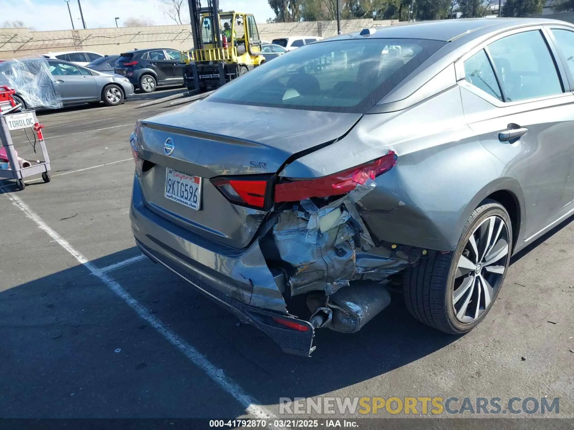 12 fotografías del automóvil dañado 1N4BL4CV1NN346699 NISSAN ALTIMA 2022