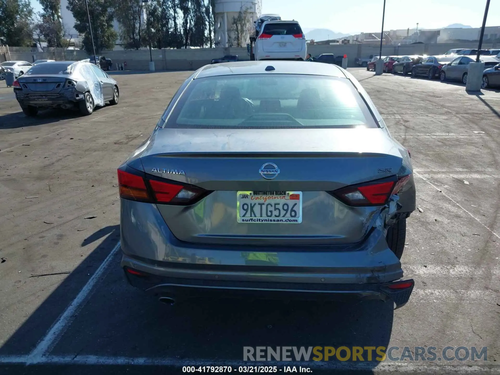 17 fotografías del automóvil dañado 1N4BL4CV1NN346699 NISSAN ALTIMA 2022