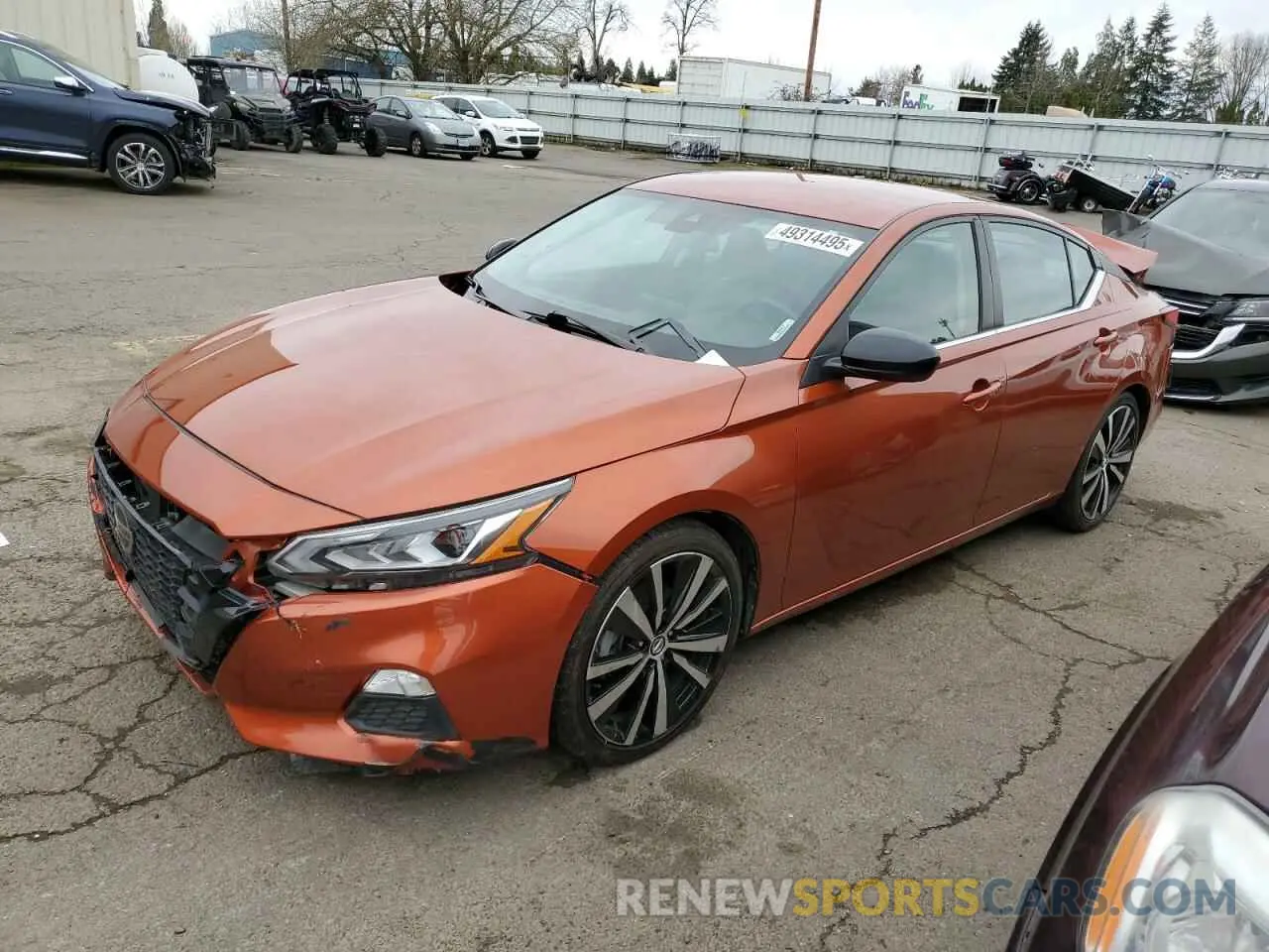 1 fotografías del automóvil dañado 1N4BL4CV2NN349563 NISSAN ALTIMA 2022