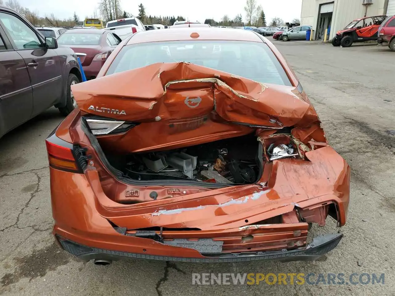 6 fotografías del automóvil dañado 1N4BL4CV2NN349563 NISSAN ALTIMA 2022