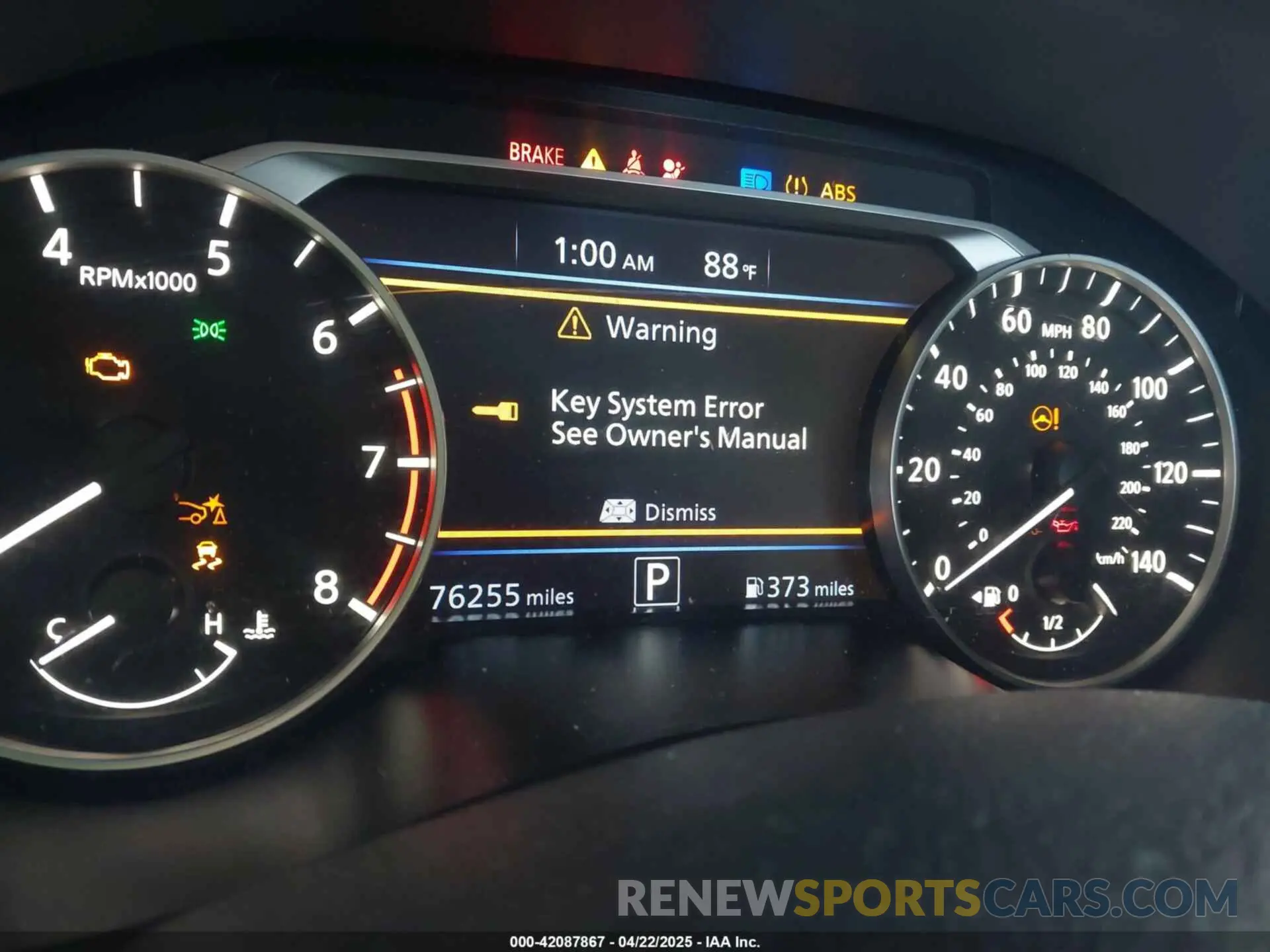 7 fotografías del automóvil dañado 1N4BL4CV3NN335378 NISSAN ALTIMA 2022