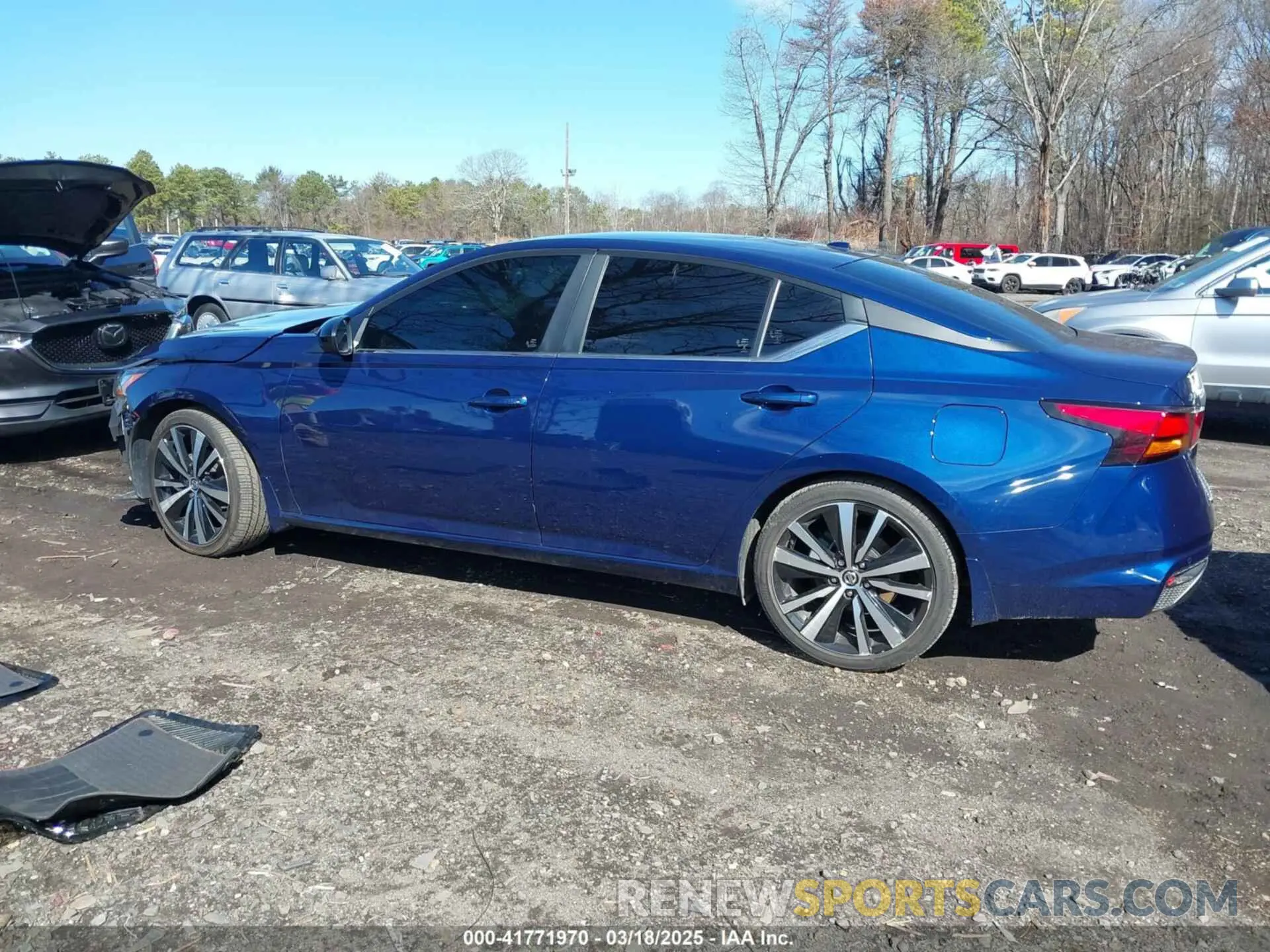 14 fotografías del automóvil dañado 1N4BL4CV6NN314086 NISSAN ALTIMA 2022