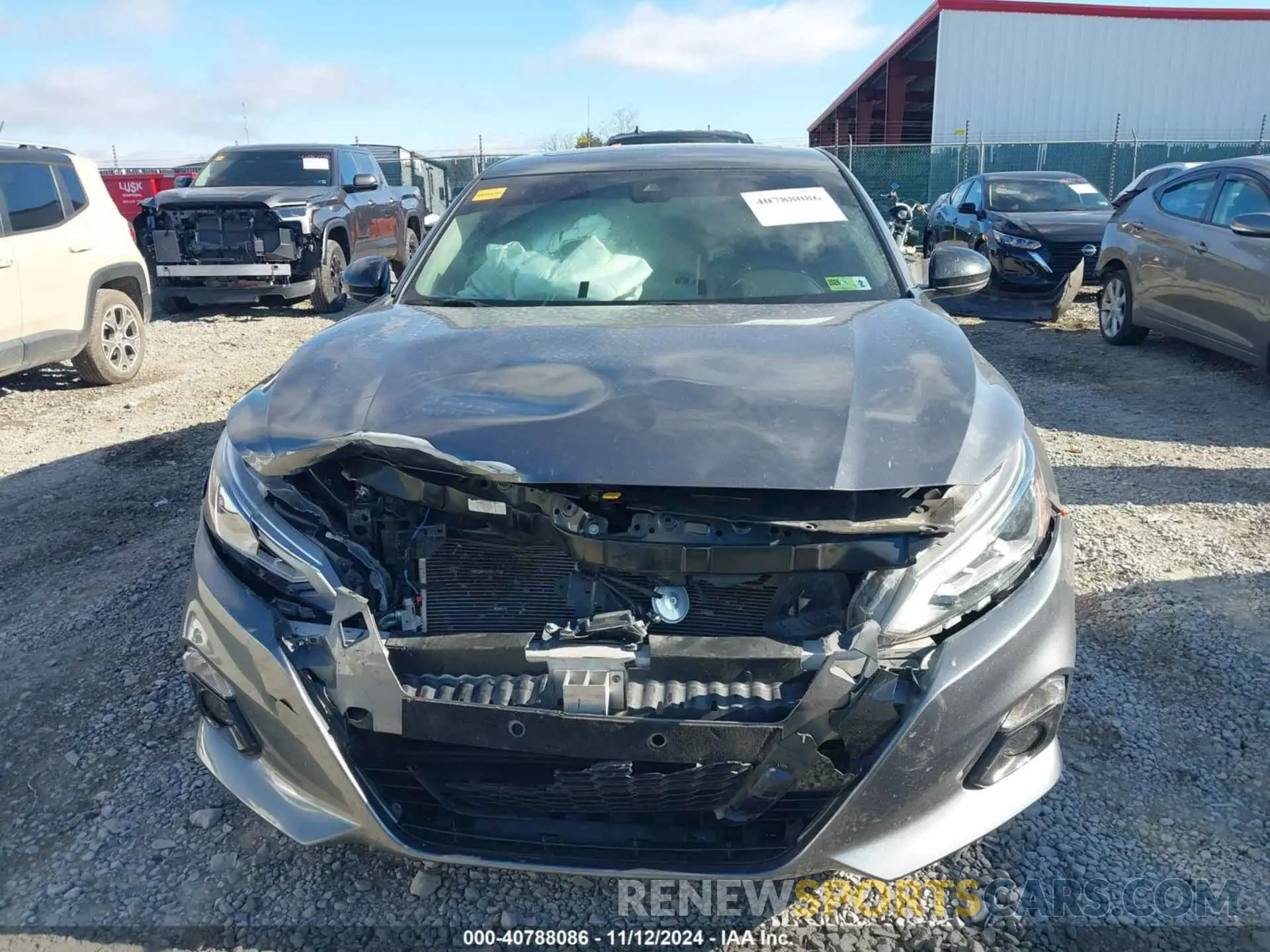 12 fotografías del automóvil dañado 1N4BL4CV6NN379505 NISSAN ALTIMA 2022