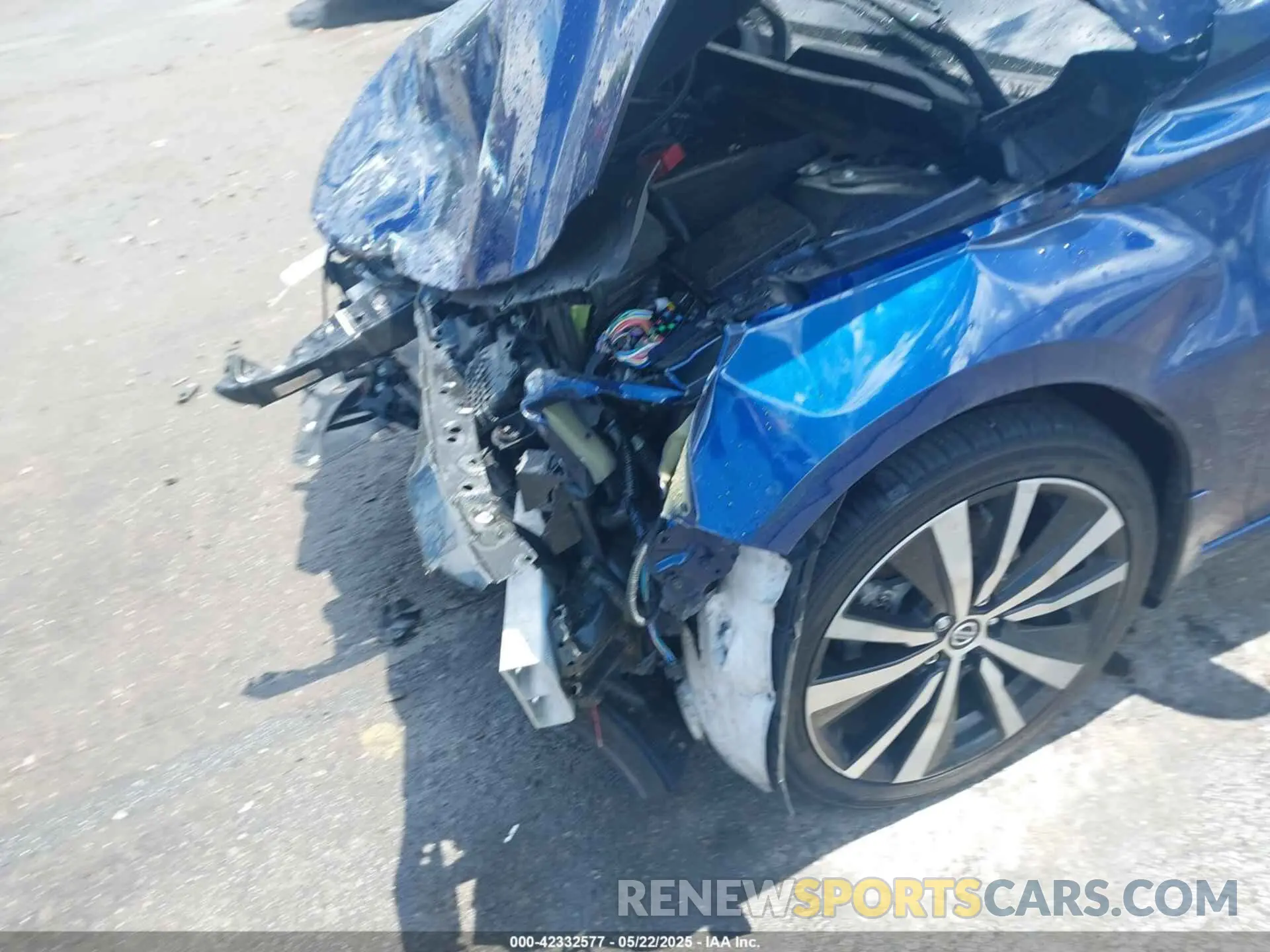 6 fotografías del automóvil dañado 1N4BL4CV8NN326949 NISSAN ALTIMA 2022