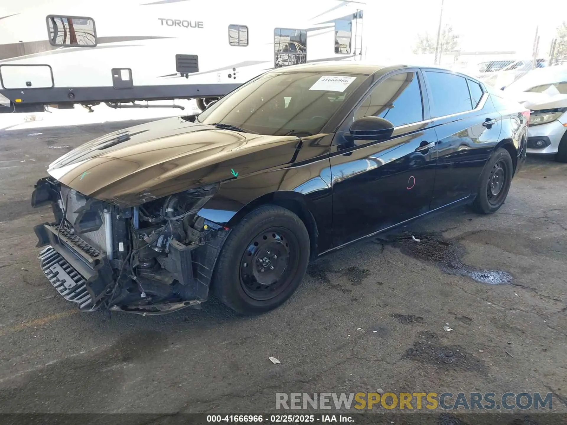2 fotografías del automóvil dañado 1N4BL4CV8NN354878 NISSAN ALTIMA 2022