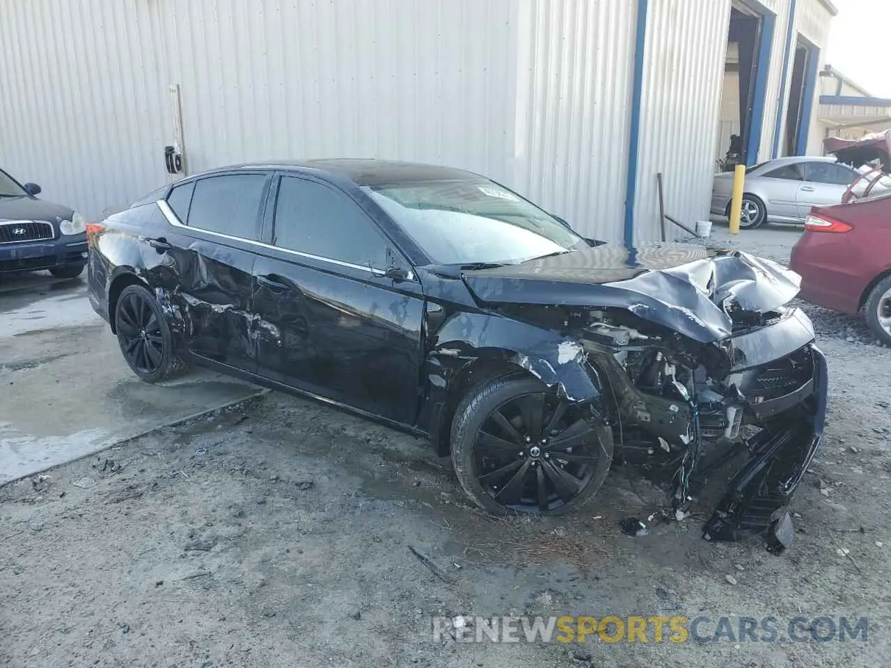 4 fotografías del automóvil dañado 1N4BL4CV9NN308122 NISSAN ALTIMA 2022