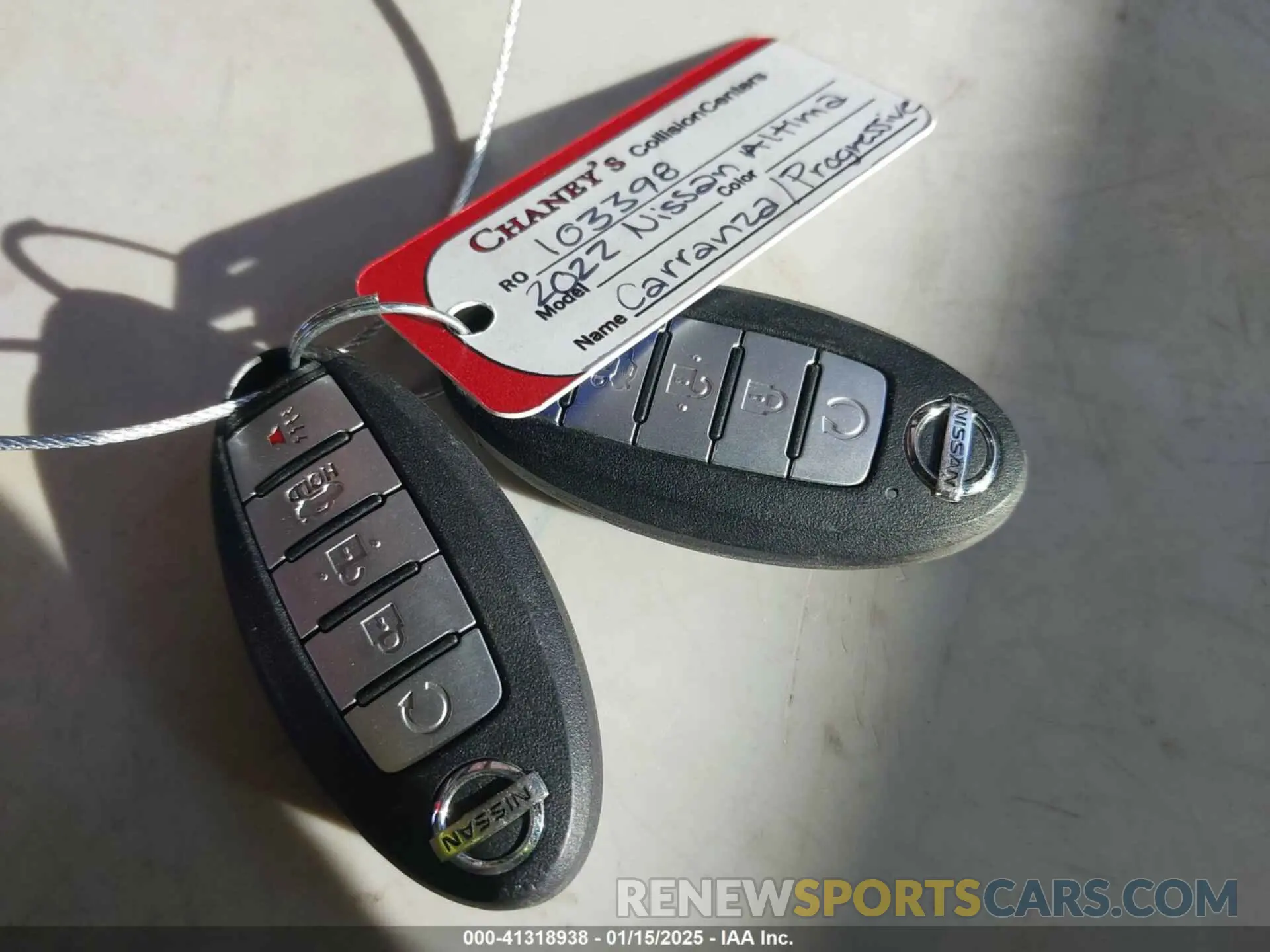 11 fotografías del automóvil dañado 1N4BL4CV9NN356090 NISSAN ALTIMA 2022