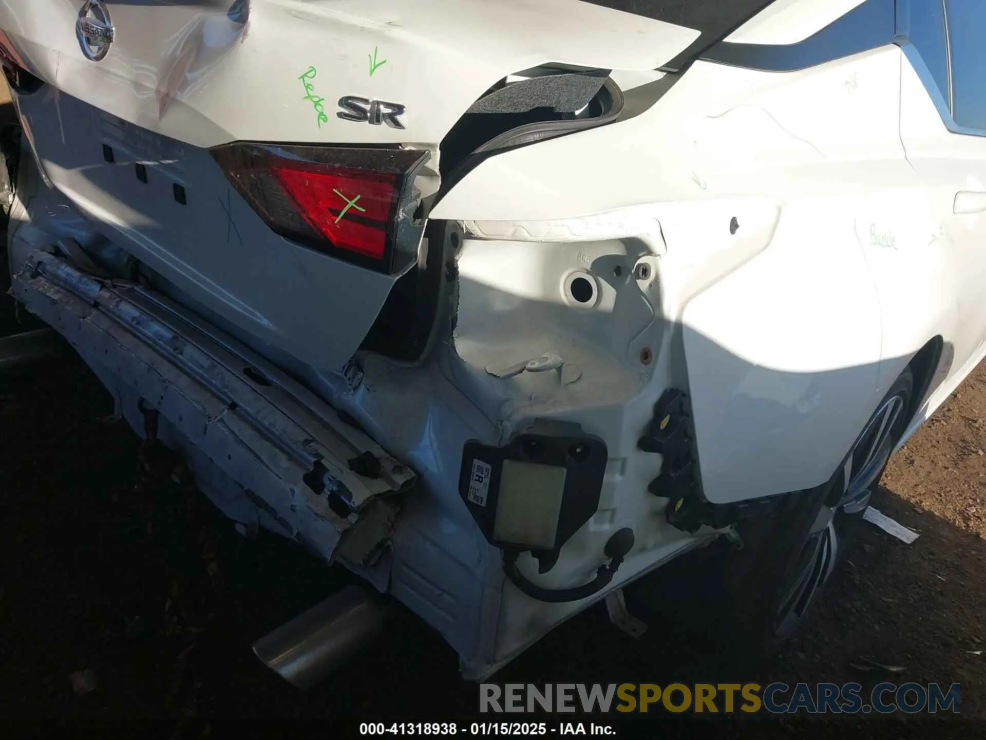 6 fotografías del automóvil dañado 1N4BL4CV9NN356090 NISSAN ALTIMA 2022