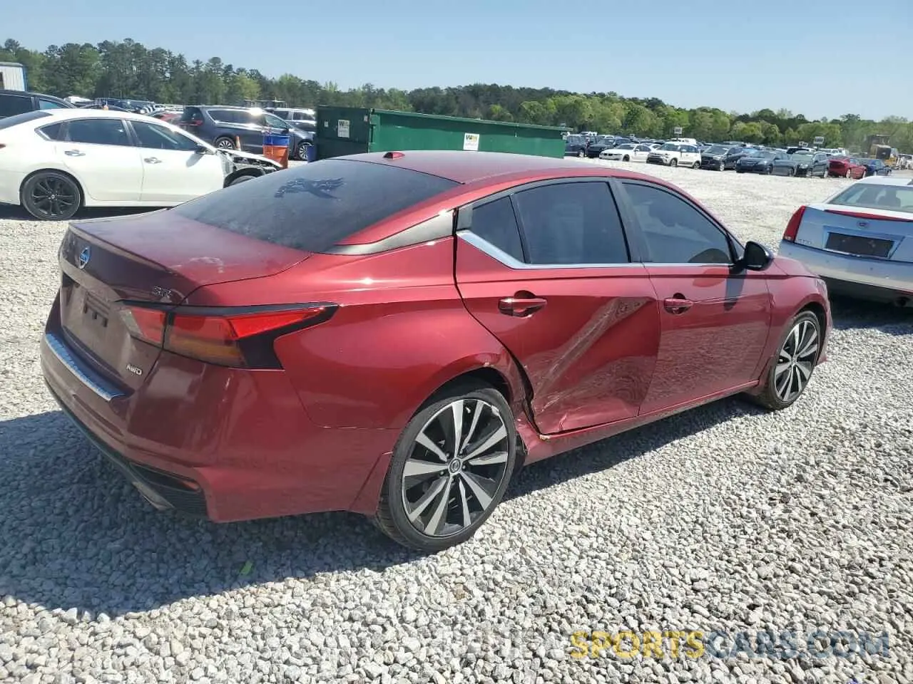 3 fotografías del automóvil dañado 1N4BL4CW1NN340622 NISSAN ALTIMA 2022