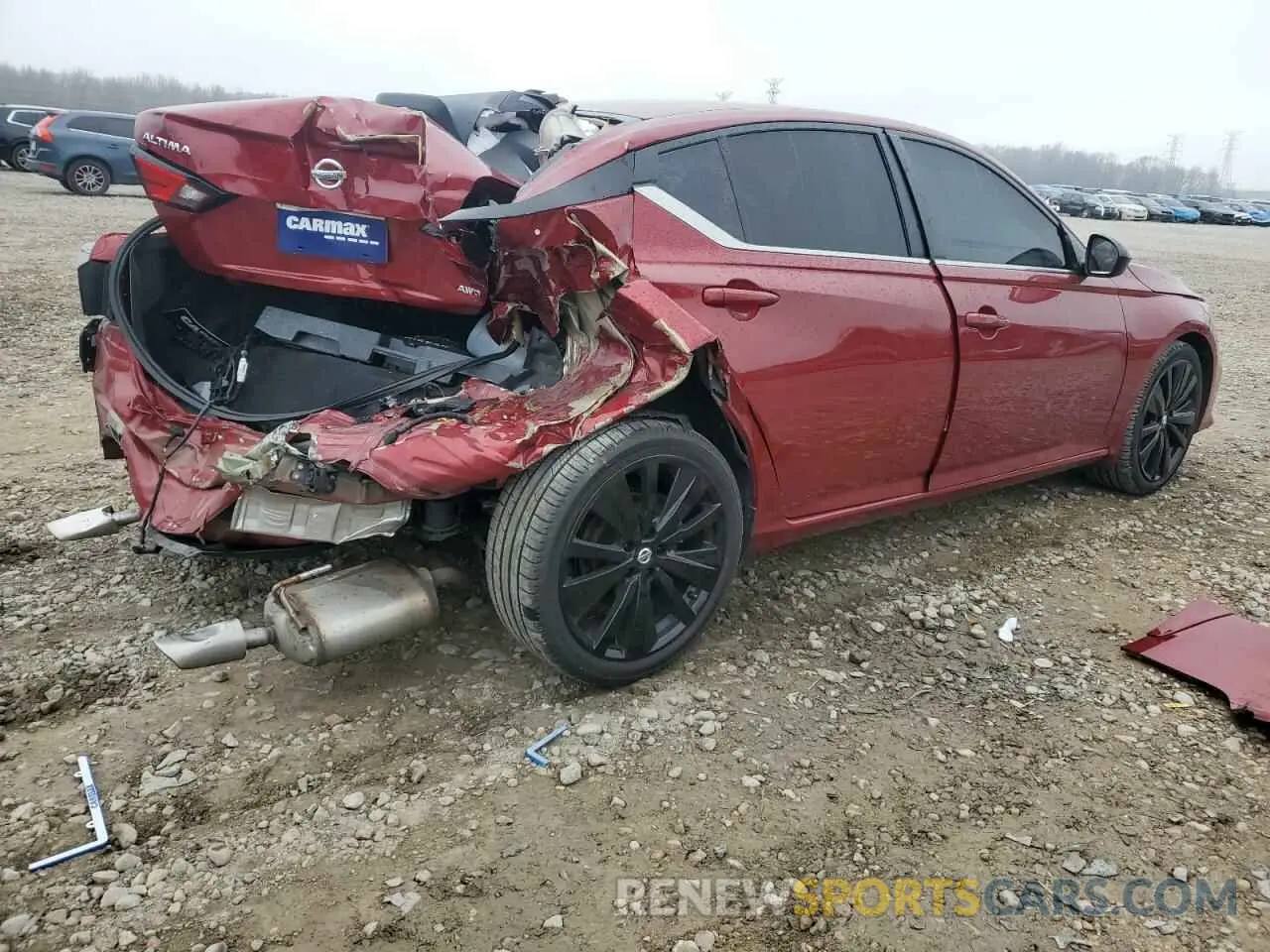 3 fotografías del automóvil dañado 1N4BL4CW4NN384727 NISSAN ALTIMA 2022