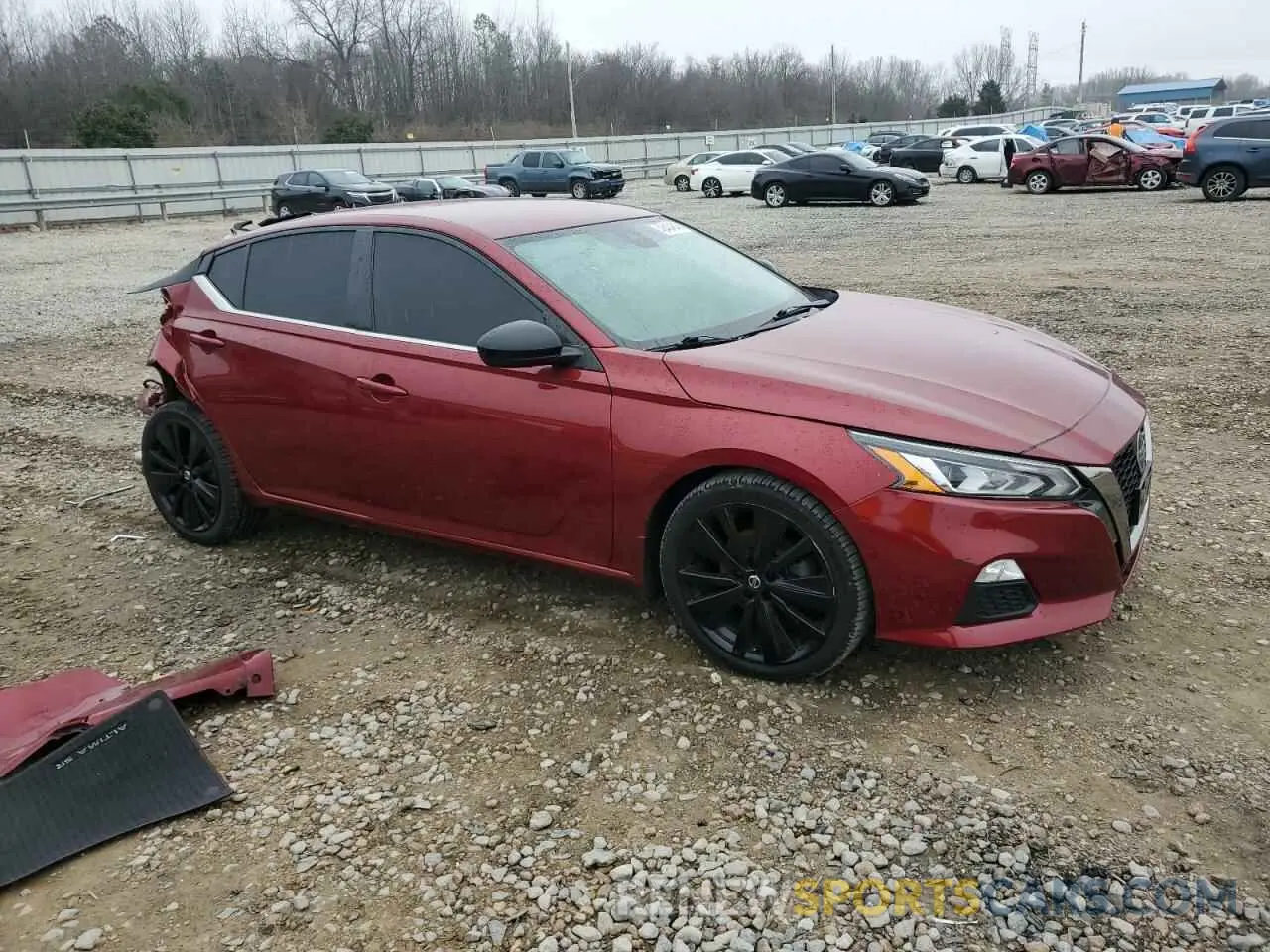 4 fotografías del automóvil dañado 1N4BL4CW4NN384727 NISSAN ALTIMA 2022