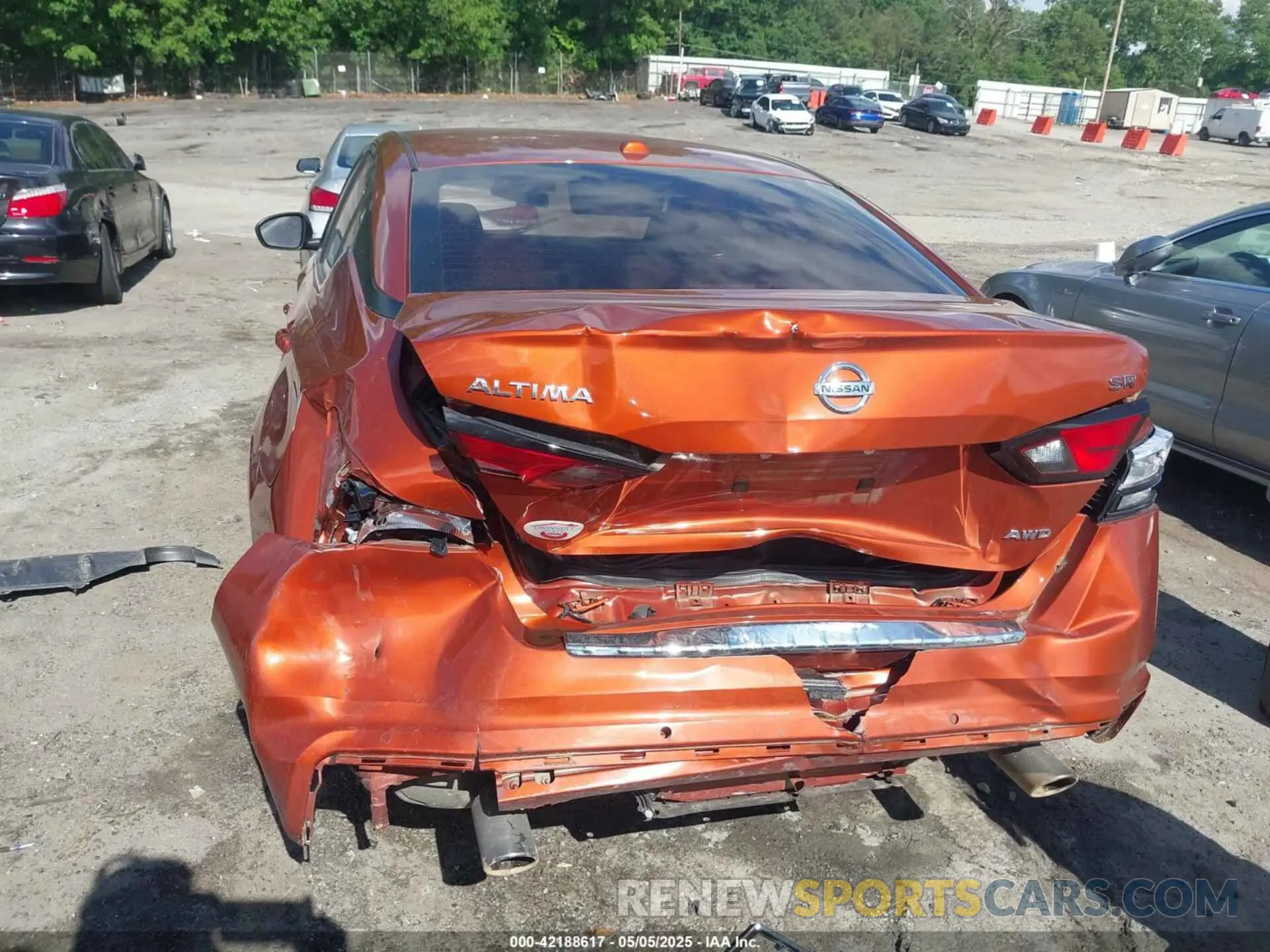 6 fotografías del automóvil dañado 1N4BL4CW6NN410342 NISSAN ALTIMA 2022