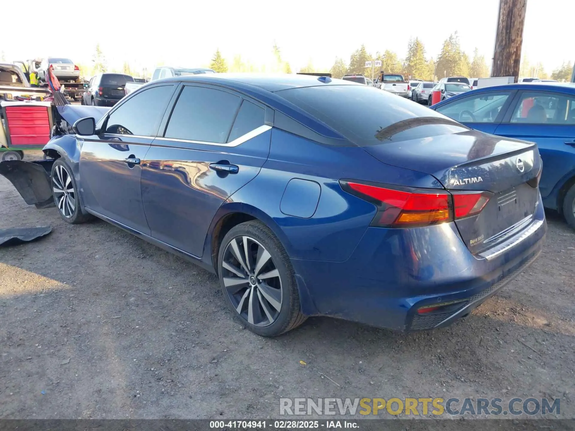 3 fotografías del automóvil dañado 1N4BL4CW8NN392278 NISSAN ALTIMA 2022
