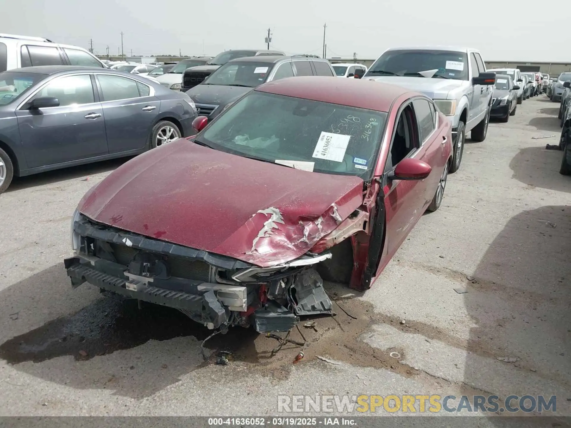 2 fotografías del automóvil dañado 1N4BL4DV0NN316348 NISSAN ALTIMA 2022