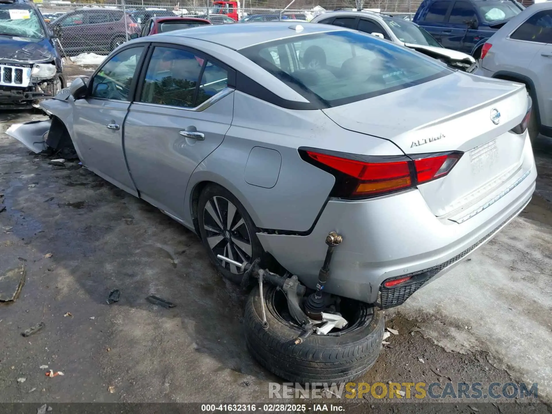 3 fotografías del automóvil dañado 1N4BL4DV0NN323784 NISSAN ALTIMA 2022