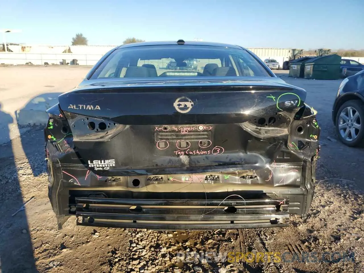 6 fotografías del automóvil dañado 1N4BL4DV1NN356664 NISSAN ALTIMA 2022