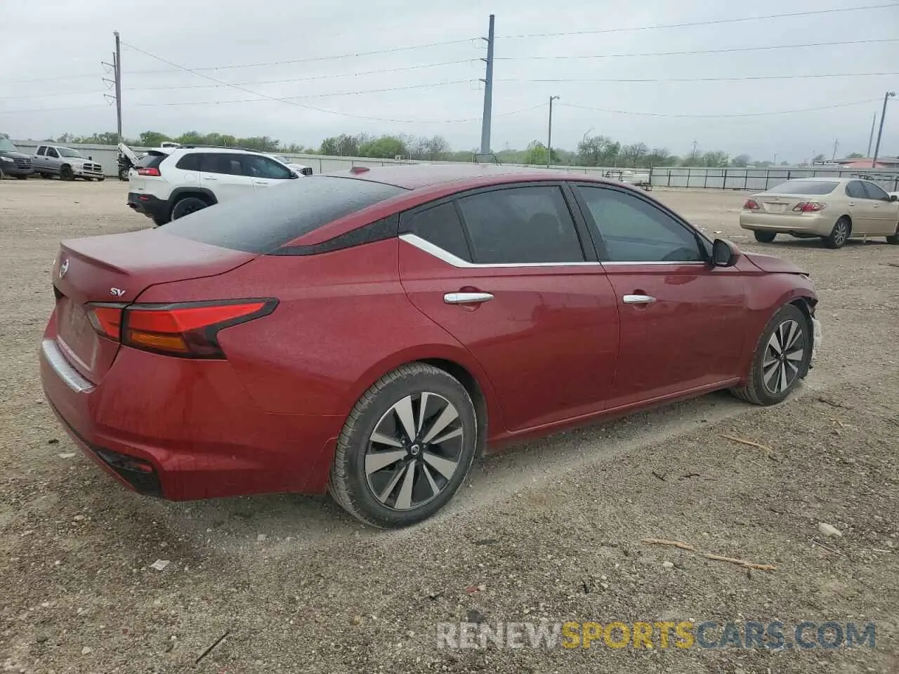 3 fotografías del automóvil dañado 1N4BL4DV3NN345262 NISSAN ALTIMA 2022