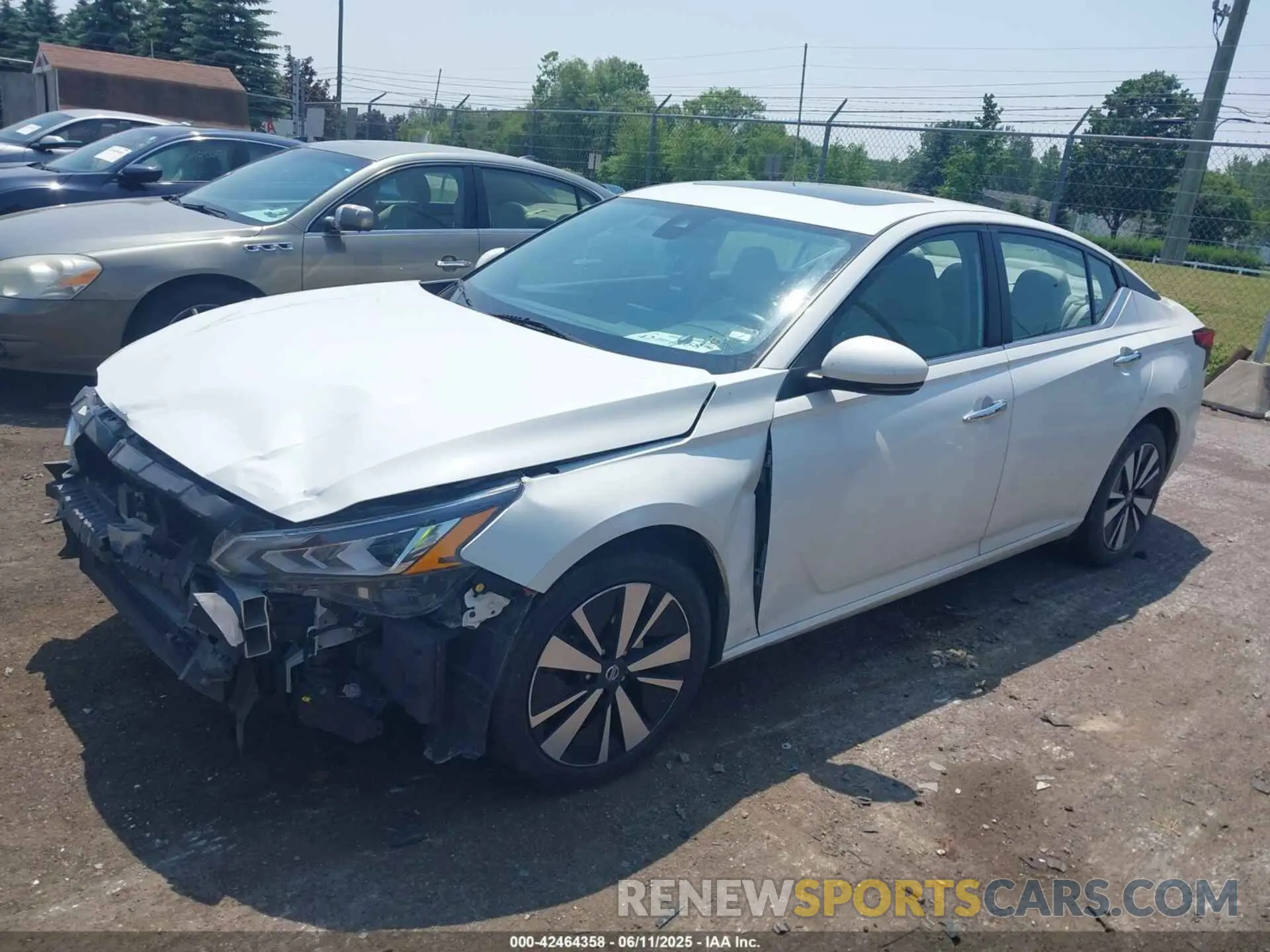 2 fotografías del automóvil dañado 1N4BL4DV3NN371828 NISSAN ALTIMA 2022