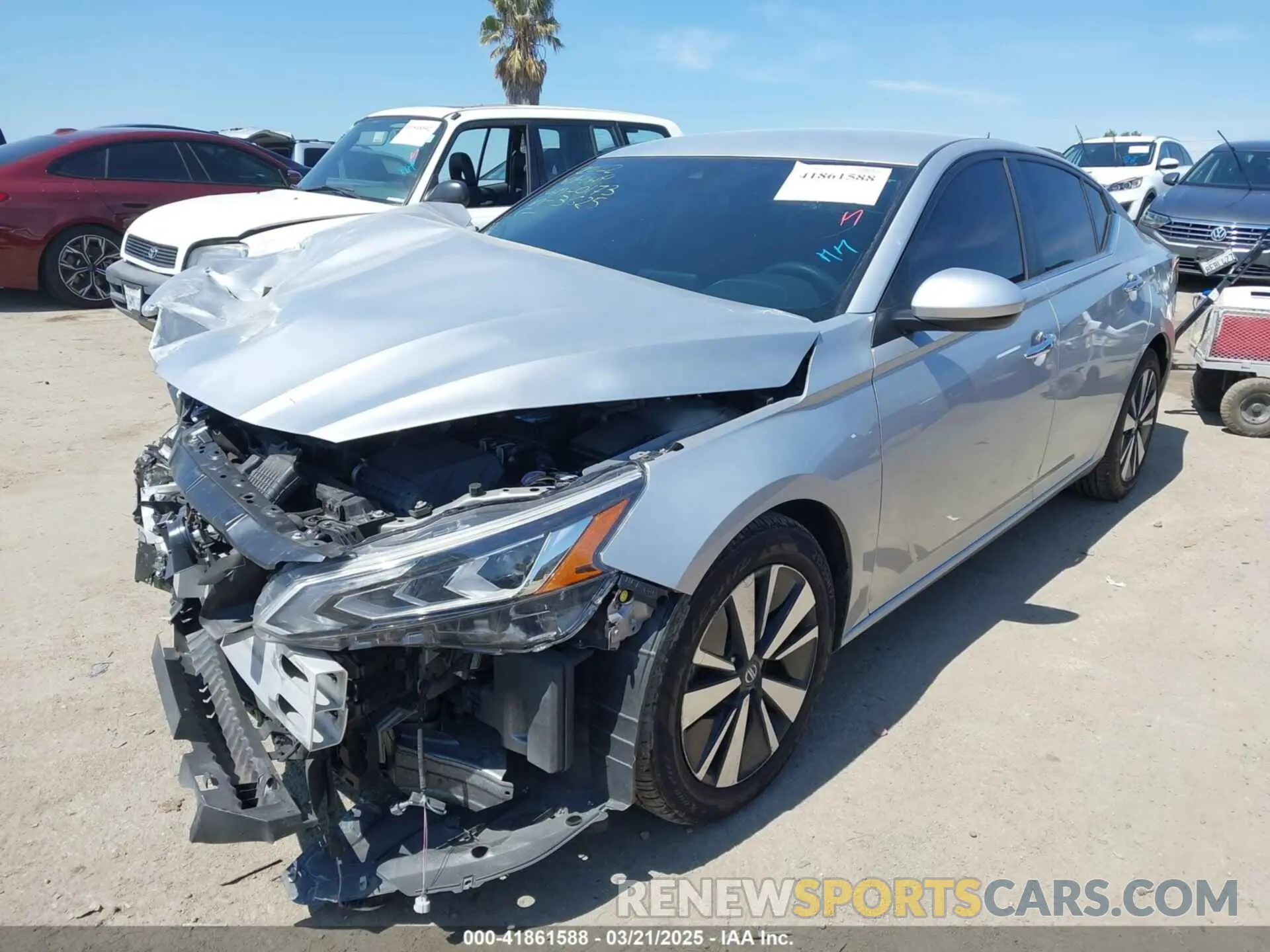 2 fotografías del automóvil dañado 1N4BL4DV3NN380173 NISSAN ALTIMA 2022