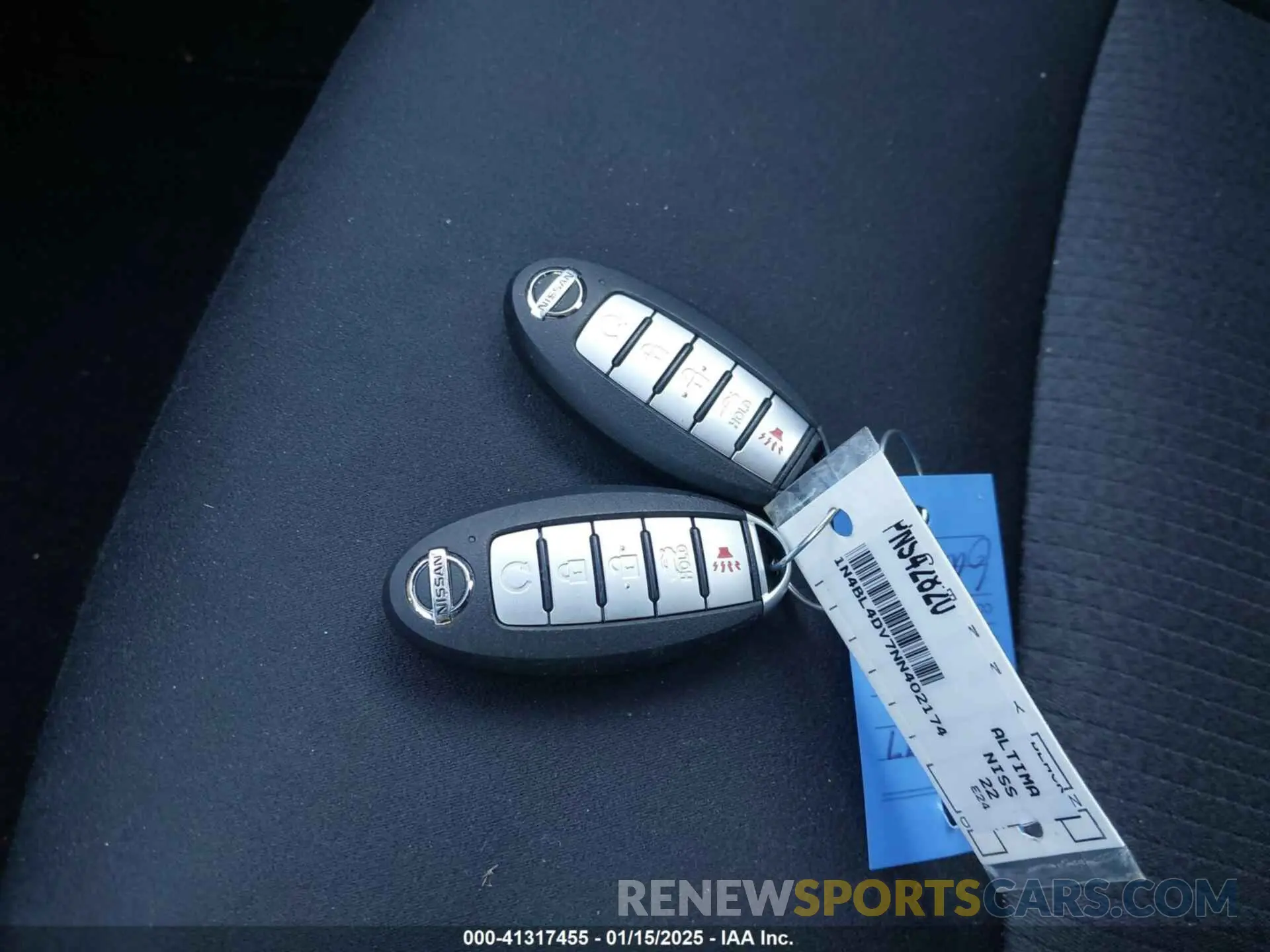 11 fotografías del automóvil dañado 1N4BL4DV7NN402174 NISSAN ALTIMA 2022
