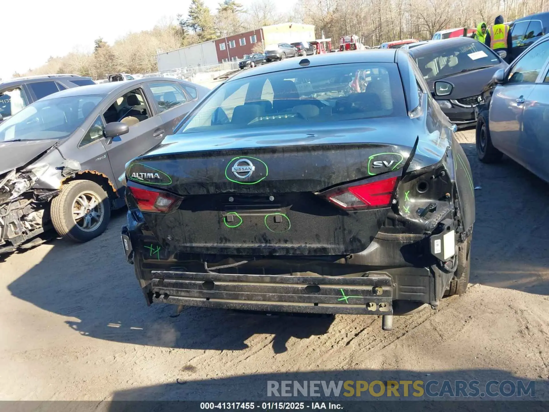 16 fotografías del automóvil dañado 1N4BL4DV7NN402174 NISSAN ALTIMA 2022