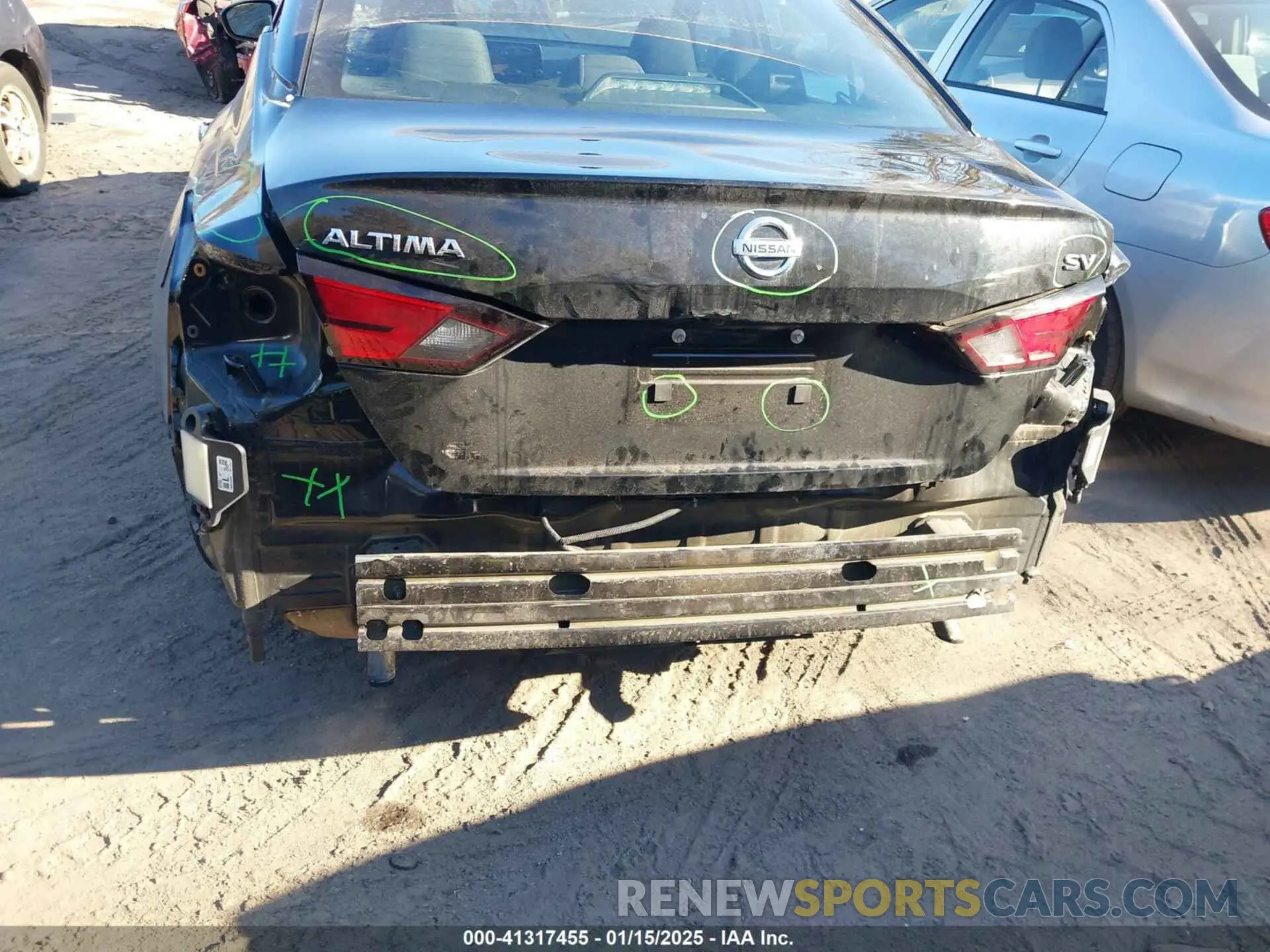 6 fotografías del automóvil dañado 1N4BL4DV7NN402174 NISSAN ALTIMA 2022