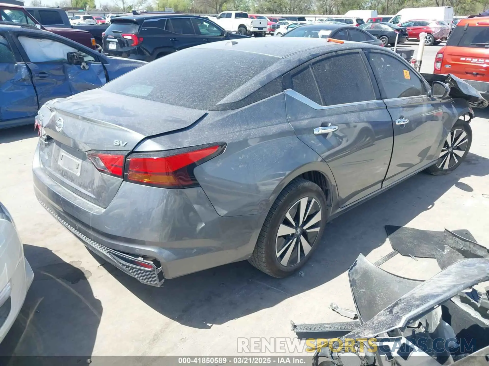 4 fotografías del automóvil dañado 1N4BL4DV8NN381738 NISSAN ALTIMA 2022
