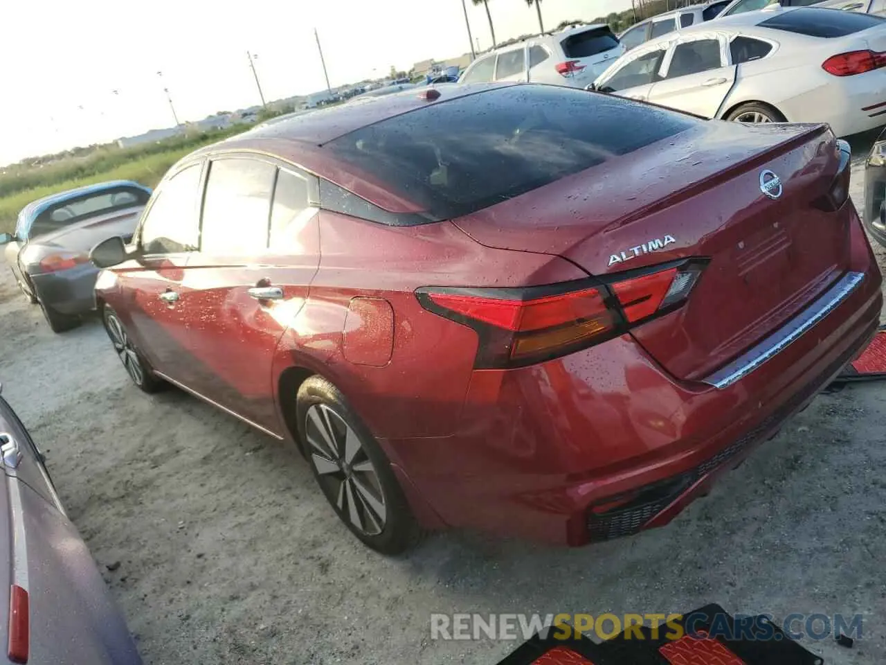 2 fotografías del automóvil dañado 1N4BL4EV5NN397877 NISSAN ALTIMA 2022